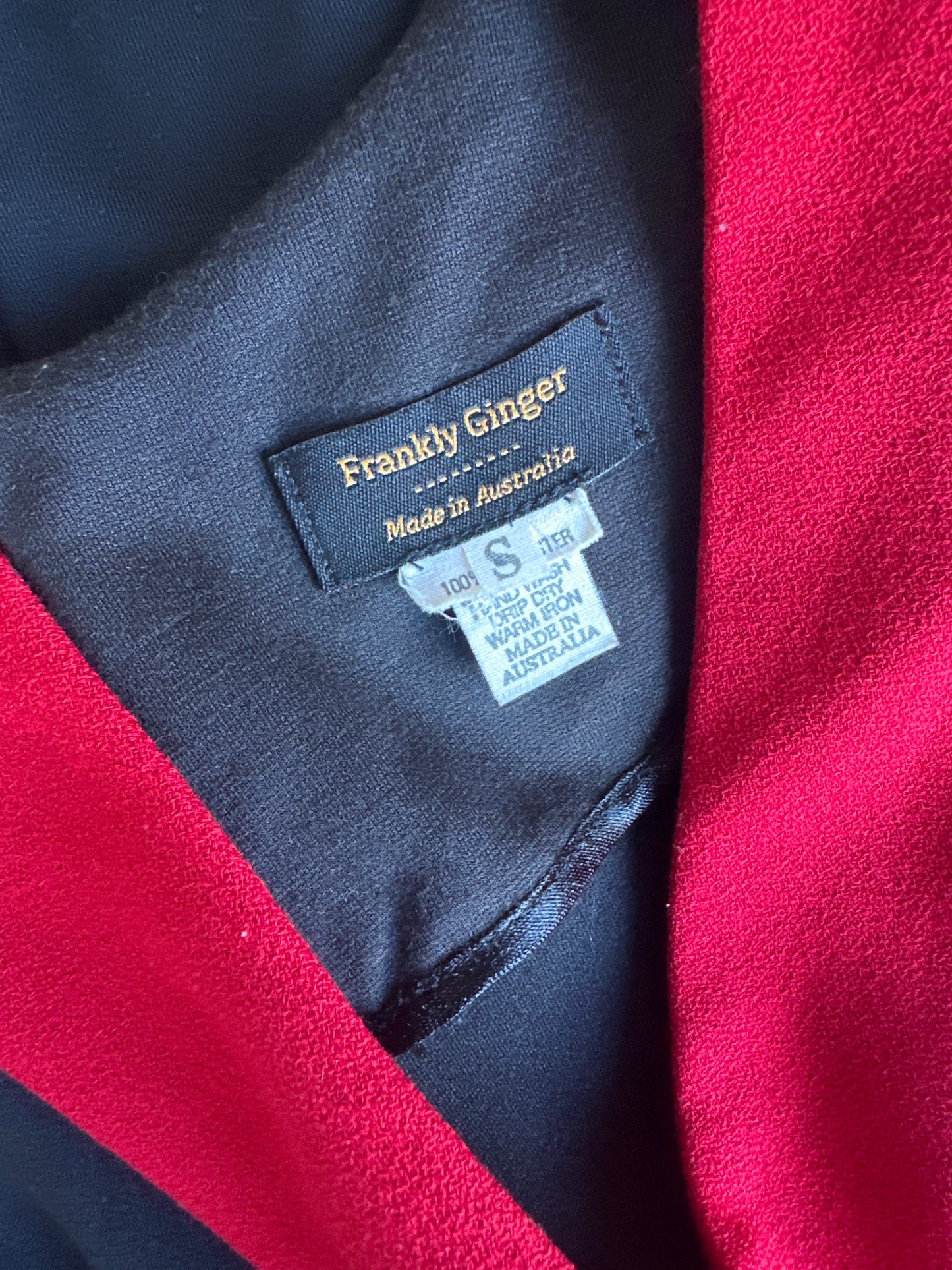 Frankly Ginger | vintage 90's | dress | size 10 | knee length | made in Australia 🇦🇺