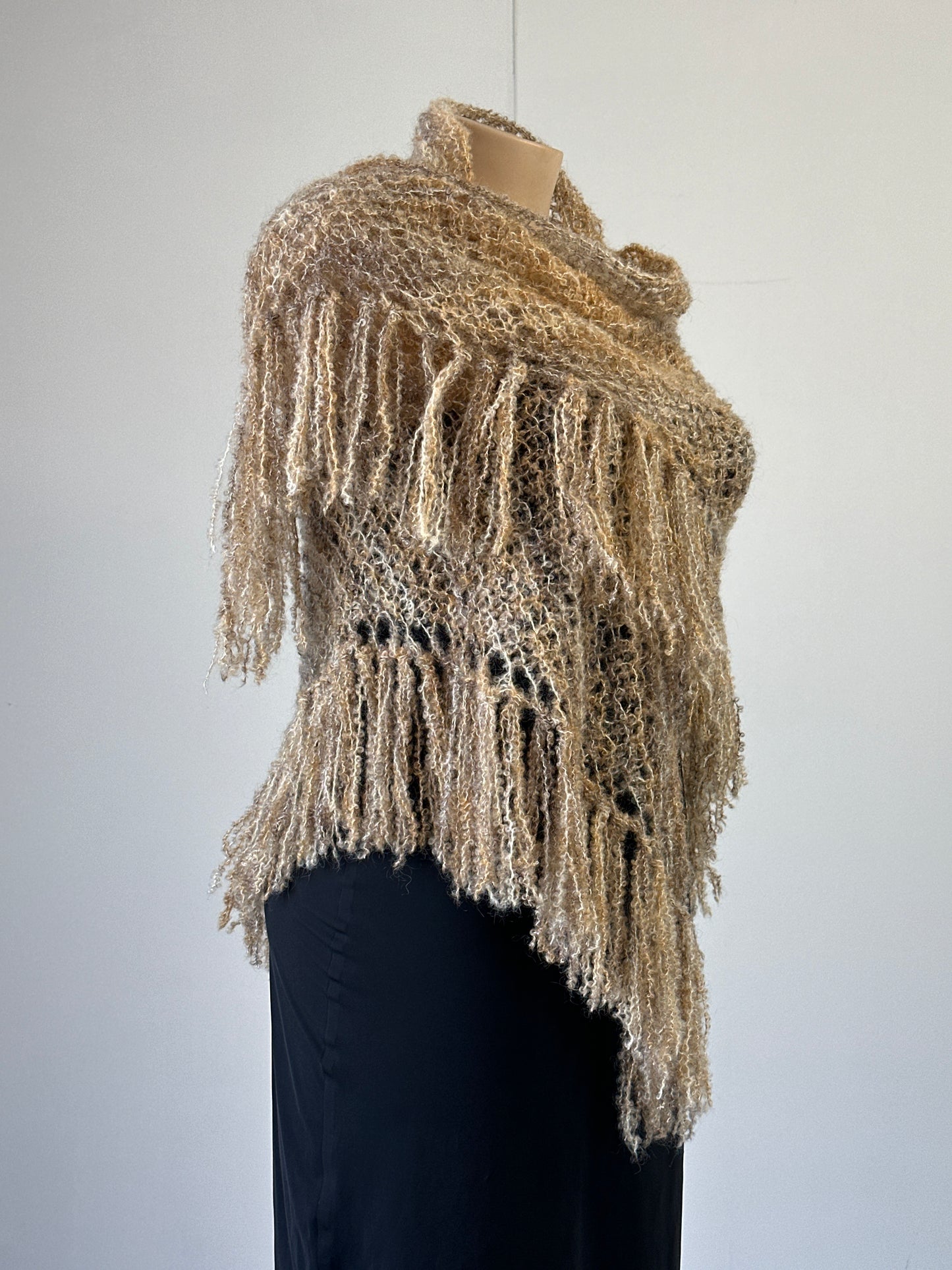 No label - handmade | shawl | one size | open front