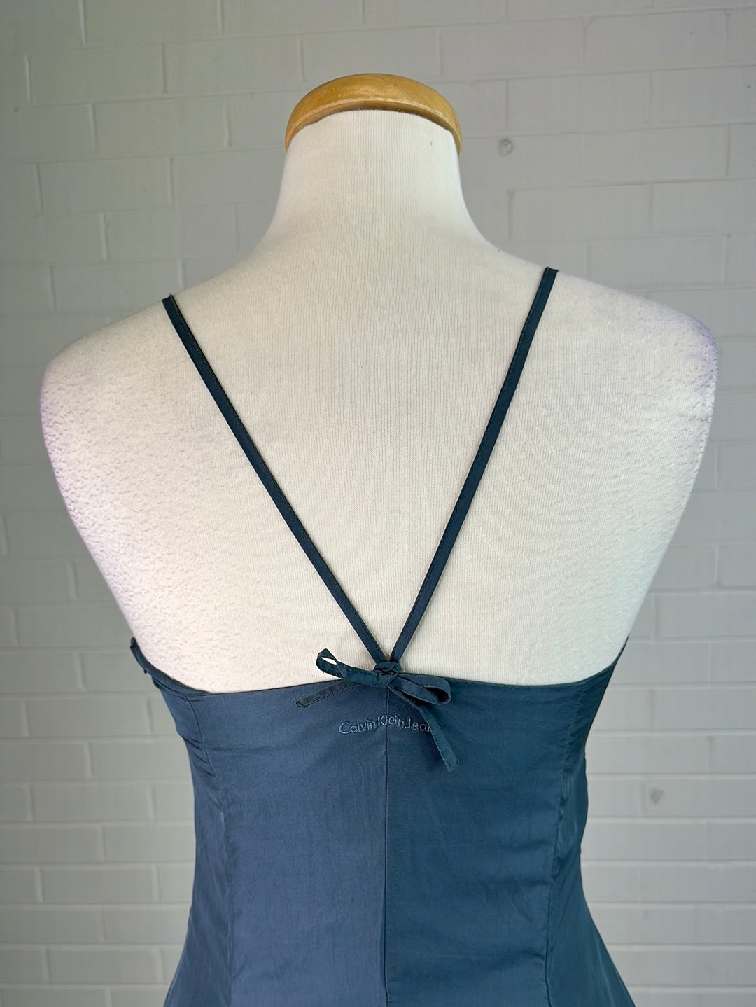 Calvin Klein - Jeans | US | dress | size 10 | midi length | 100% silk
