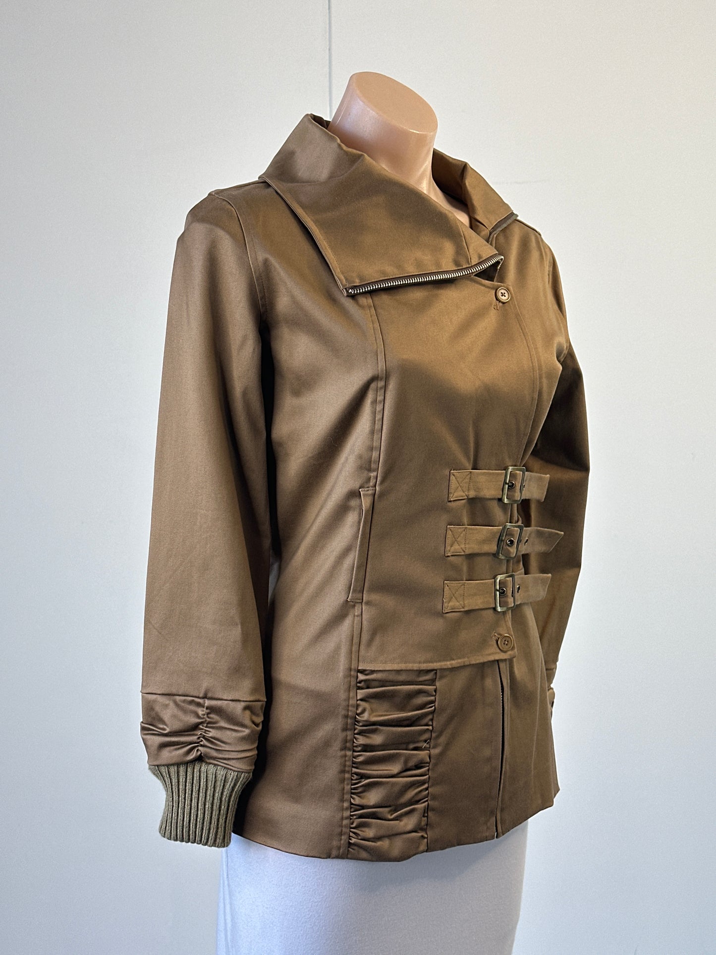 Ermis | jacket | size 10 | zip front