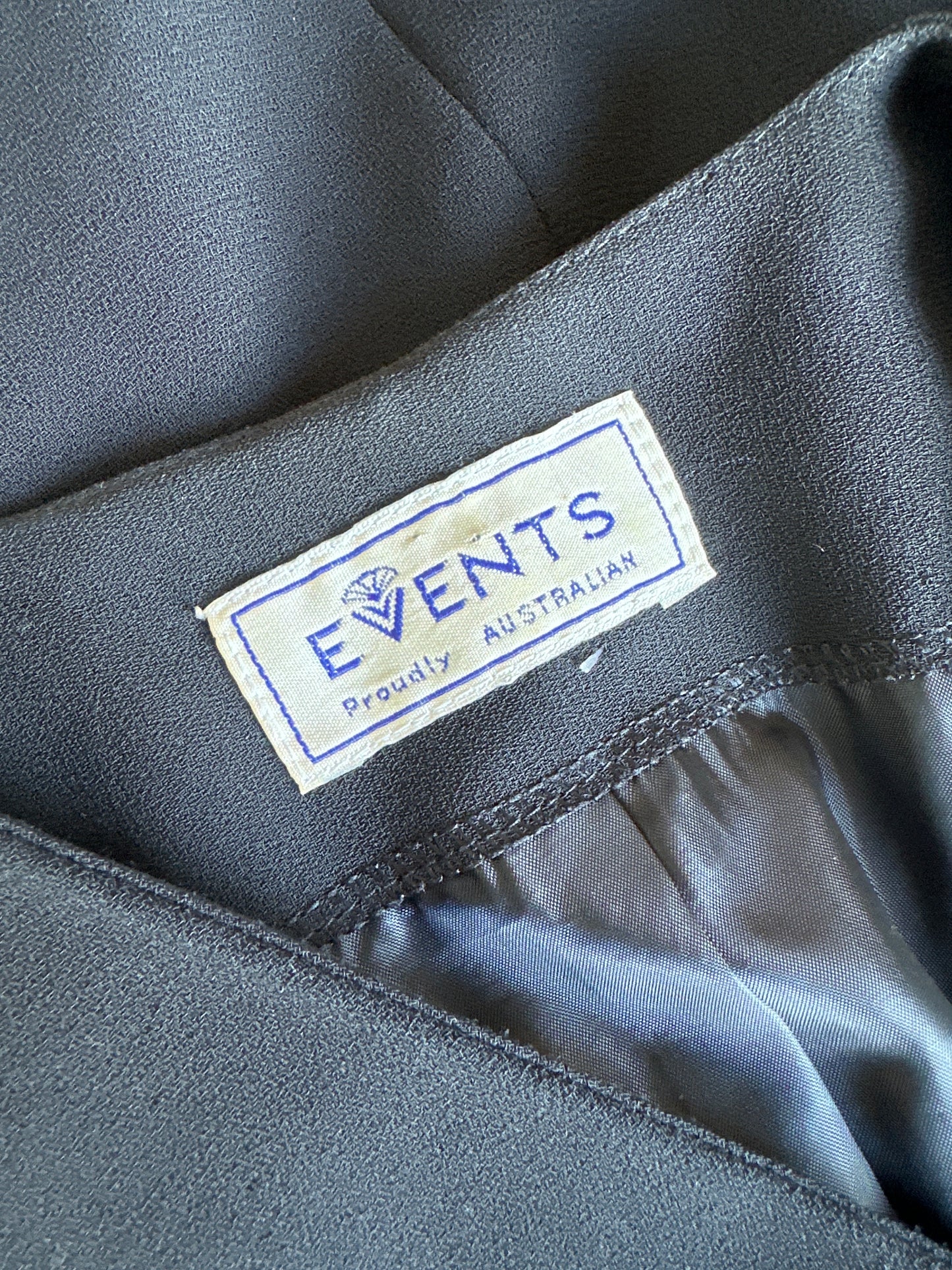 Events | vintage 80's | jacket | size 12 | double breasted