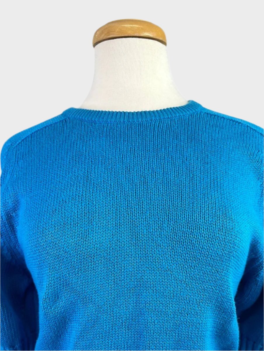 Pringle for WEISS | vintage 80's | sweater | size 10 | crew neck | made in Scotland