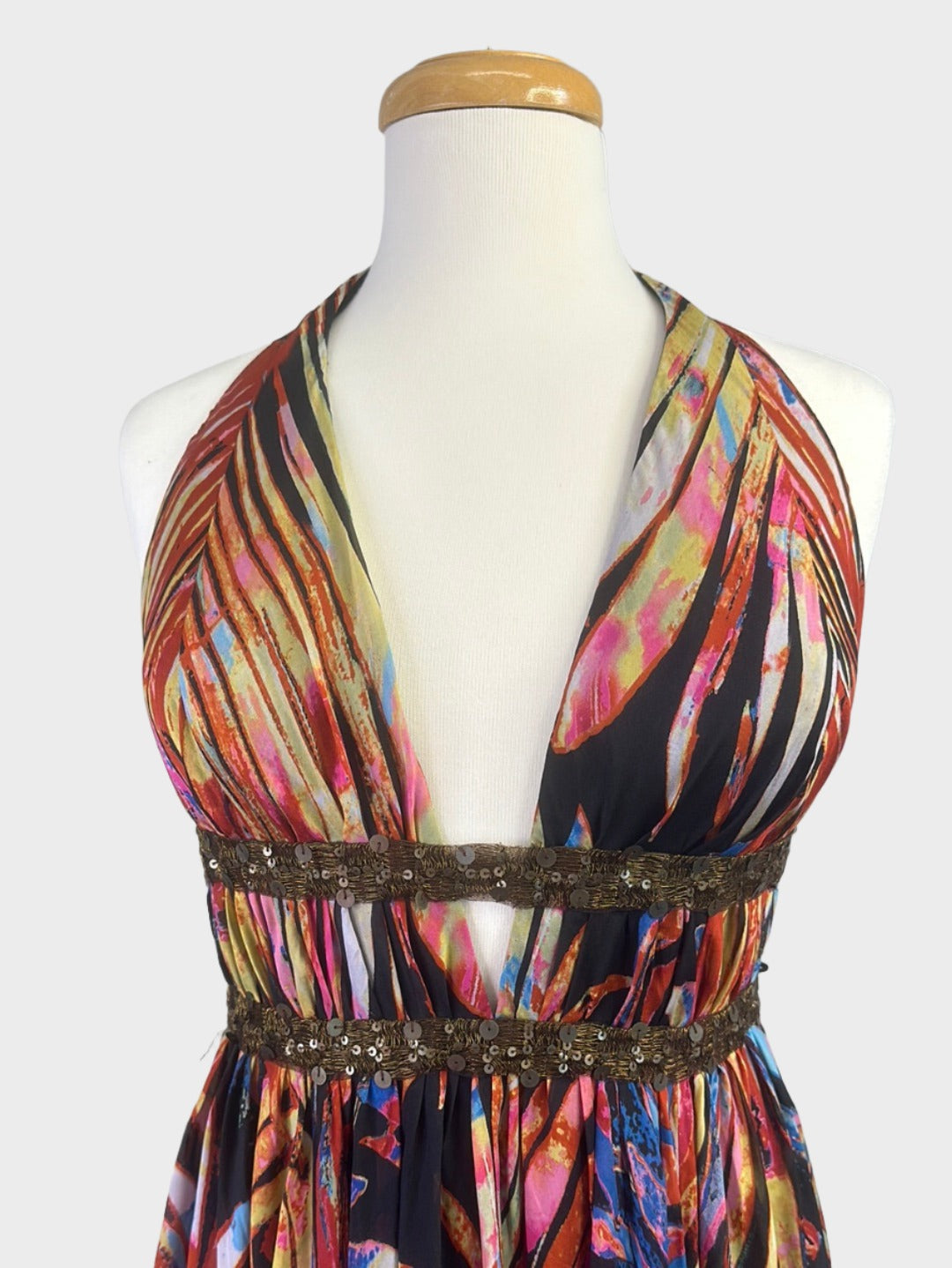 After Seven | gown | size 12 | maxi length | 100% silk
