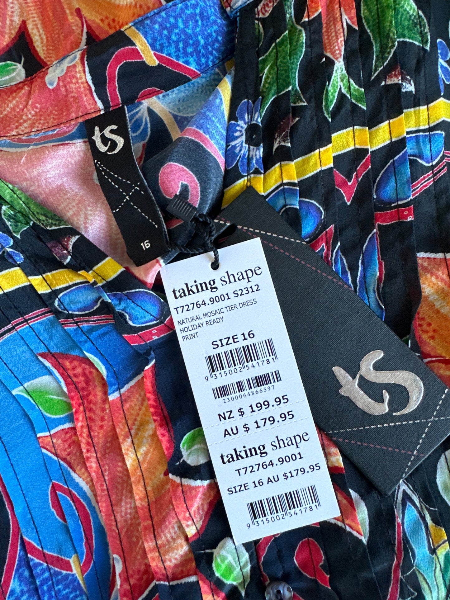Taking Shape | dress | size 16 | midi length | new with tags