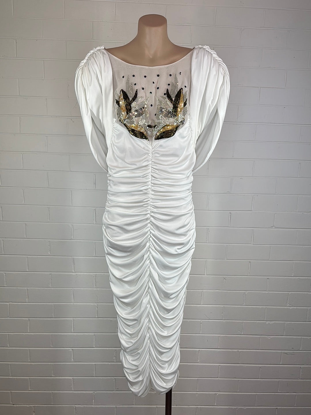 Ricki Renee | vintage 80's | dress | size 12 | midi length