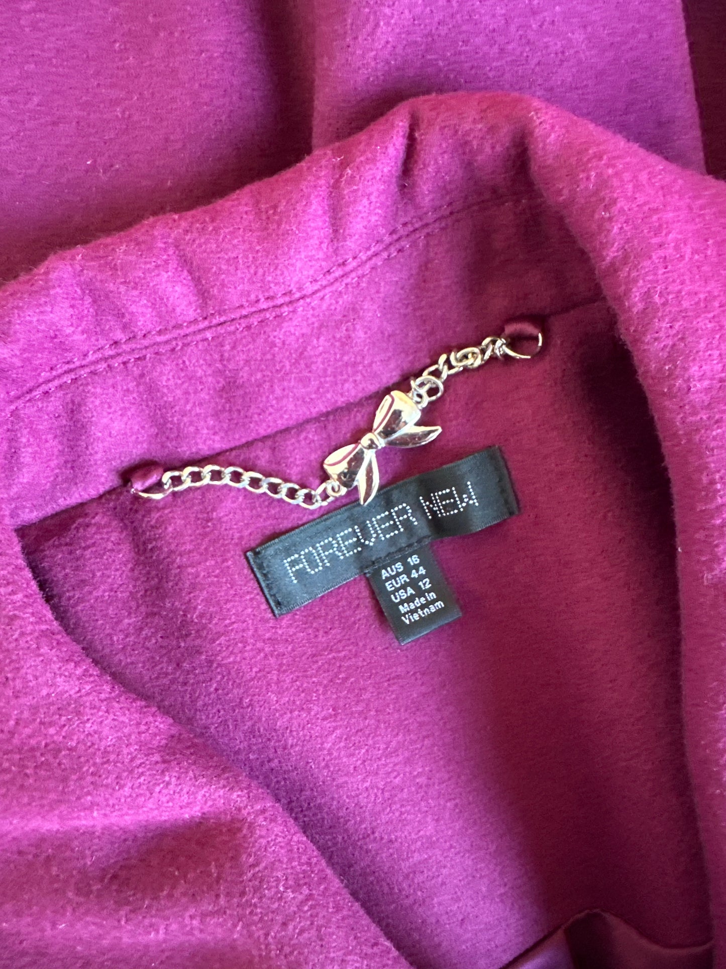 Forever New | coat | size 16 | single breasted