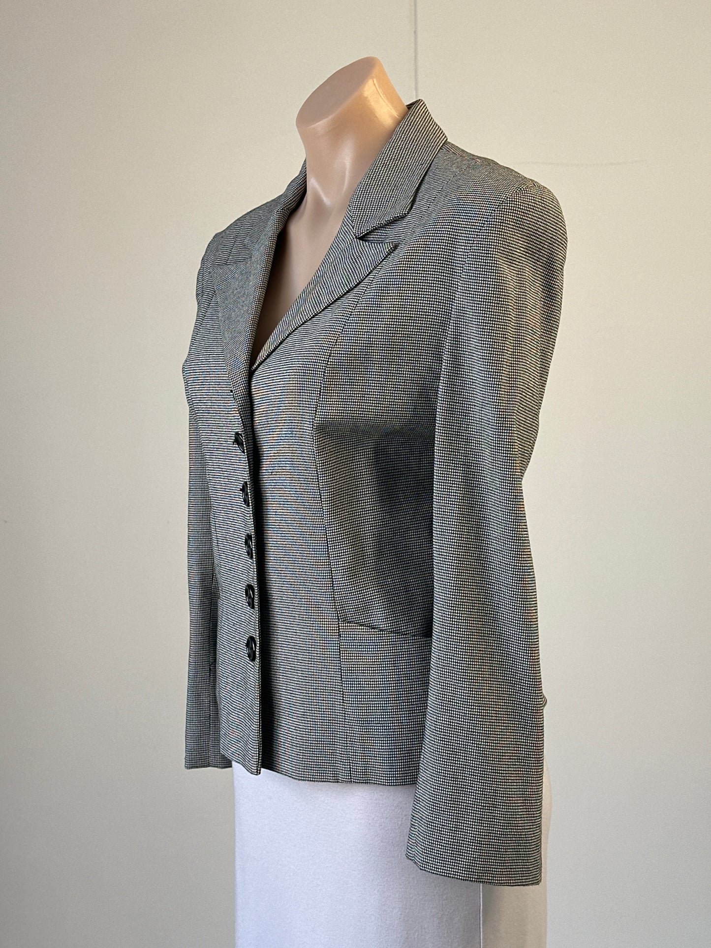 I.Q. Trademark | jacket | size 12 | single breasted | made in the UK
