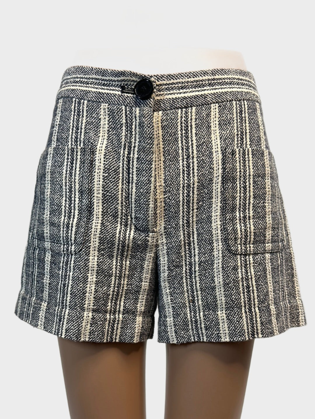 CLAUDIE PIERLOT France shorts size 8 mid rise waist