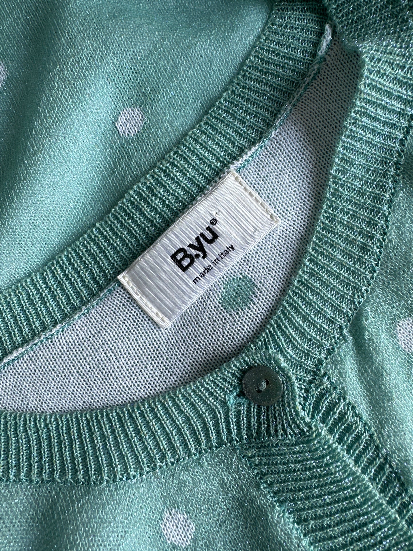 B.yu | Italy | cardigan | size 8 | three quarter sleeve | made in Italy