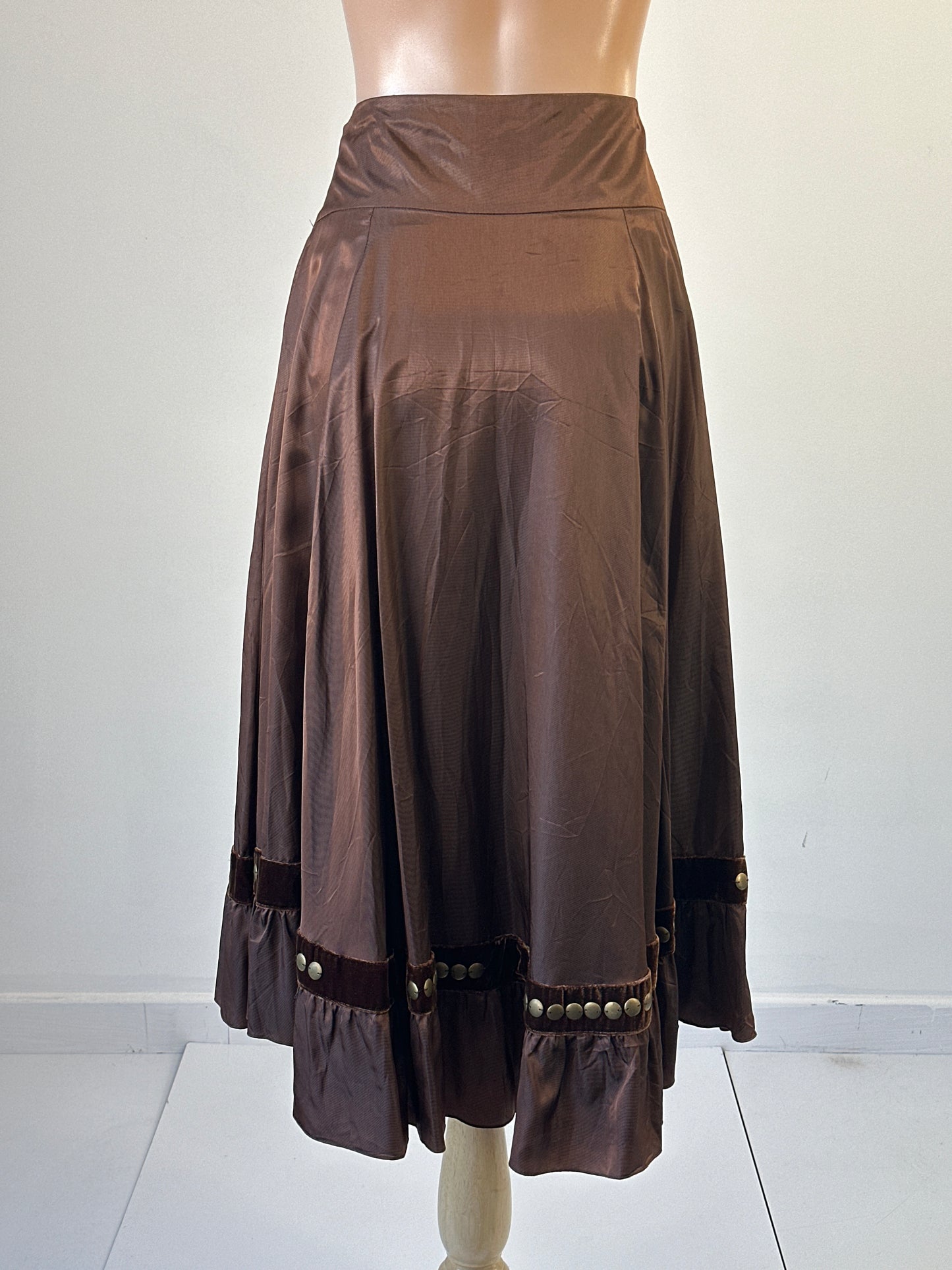 Lisa Ho | vintage 90's | skirt | size 8 | midi length