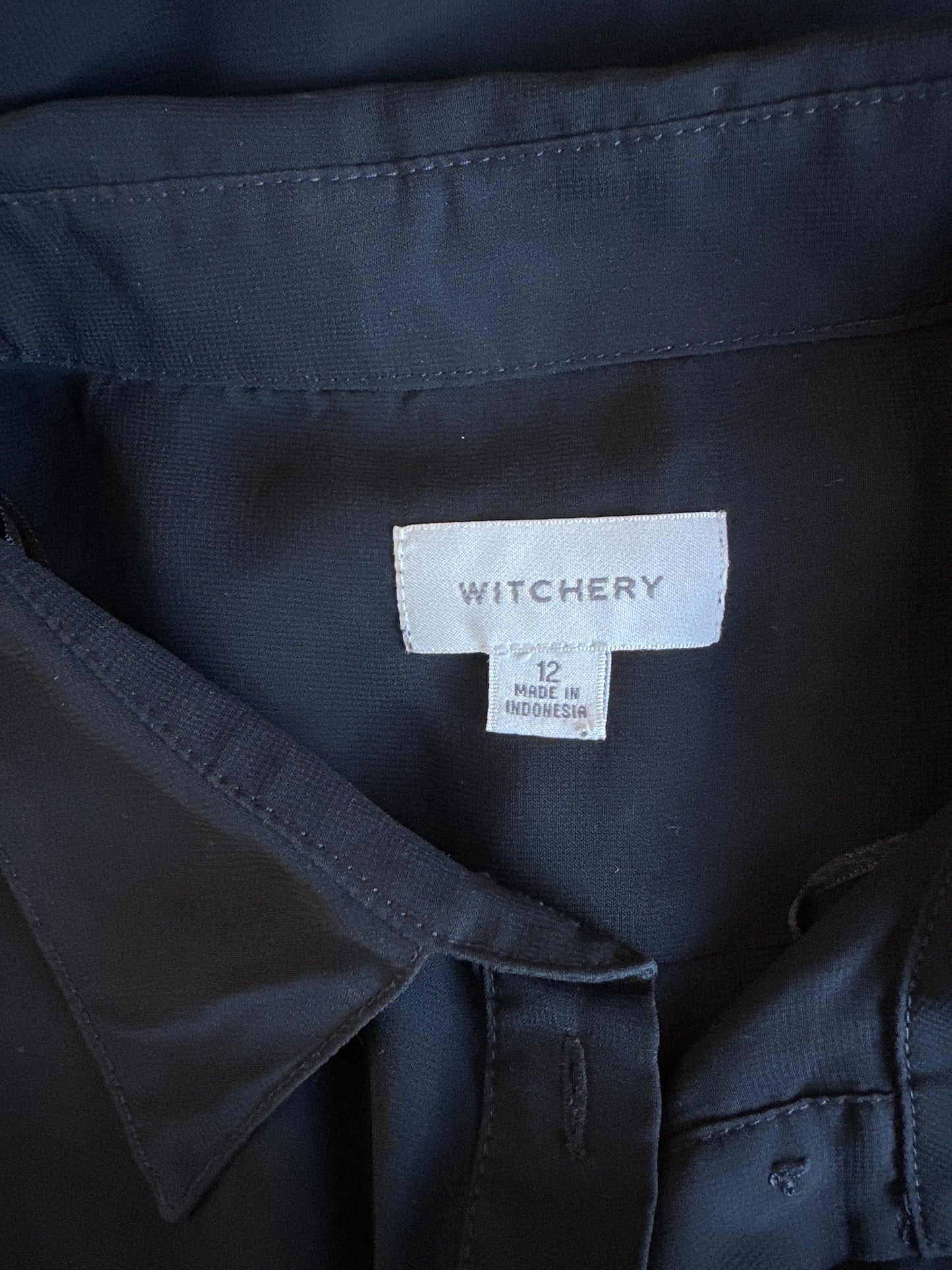 Witchery | shirt | size 12 | long sleeve