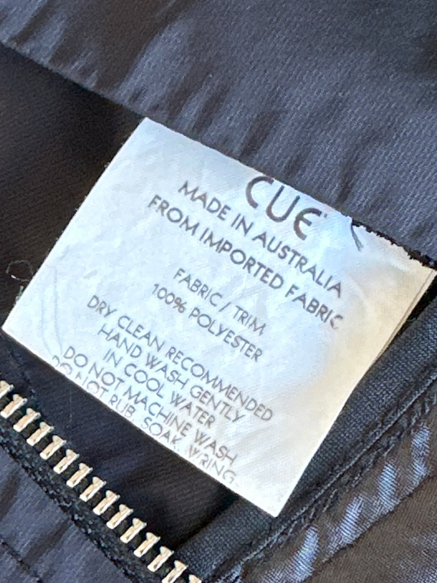 Cue | jacket | size 6 | zip front | made in Australia 🇦🇺