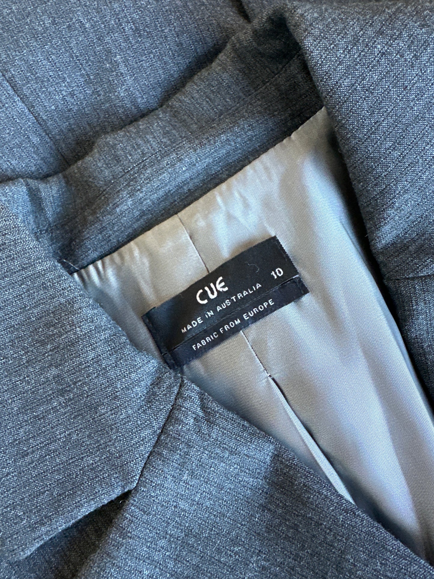 Cue | jacket | size 10 | single breasted | made in Australia 🇦🇺