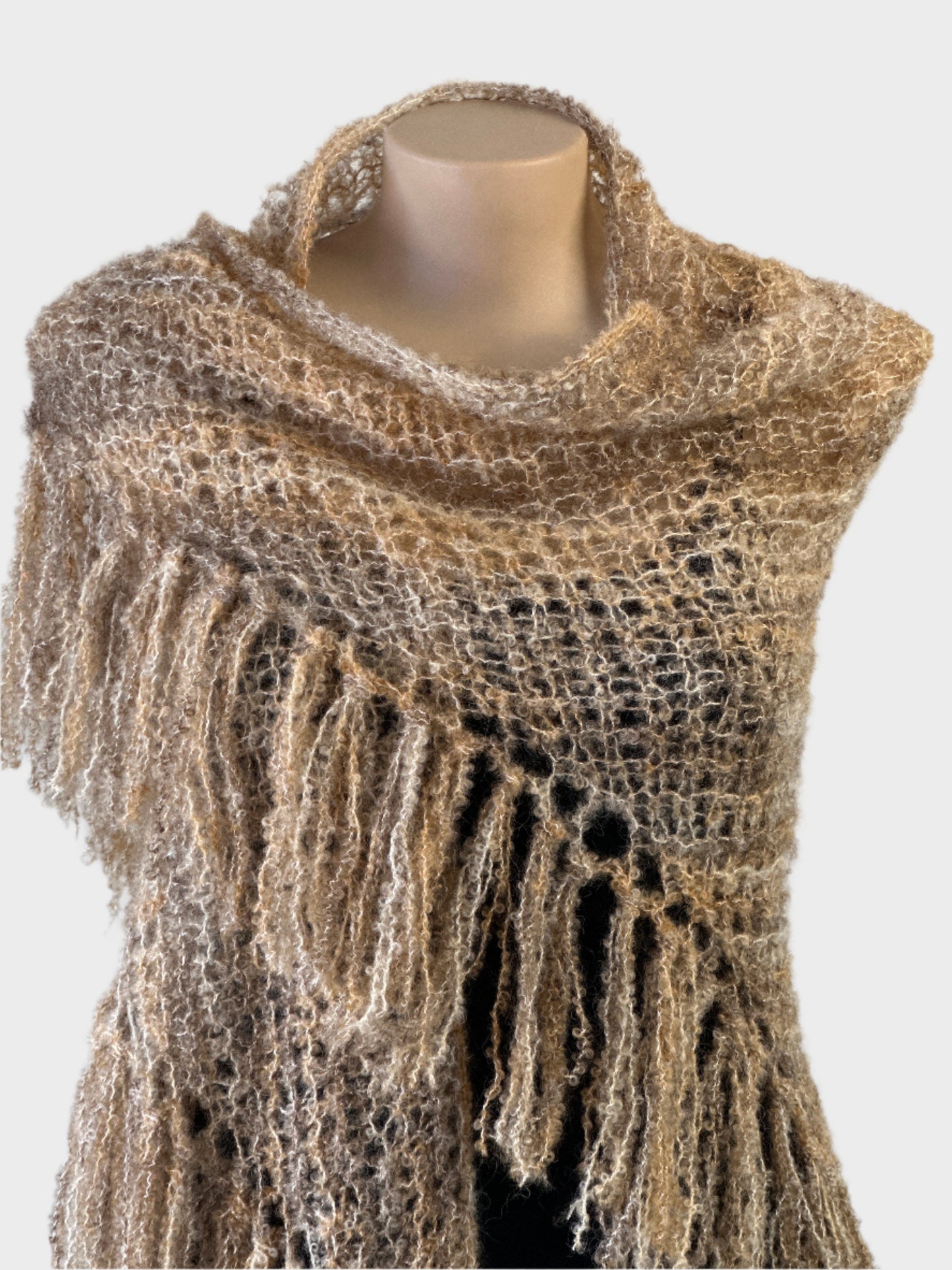 No label - handmade | shawl | one size | open front