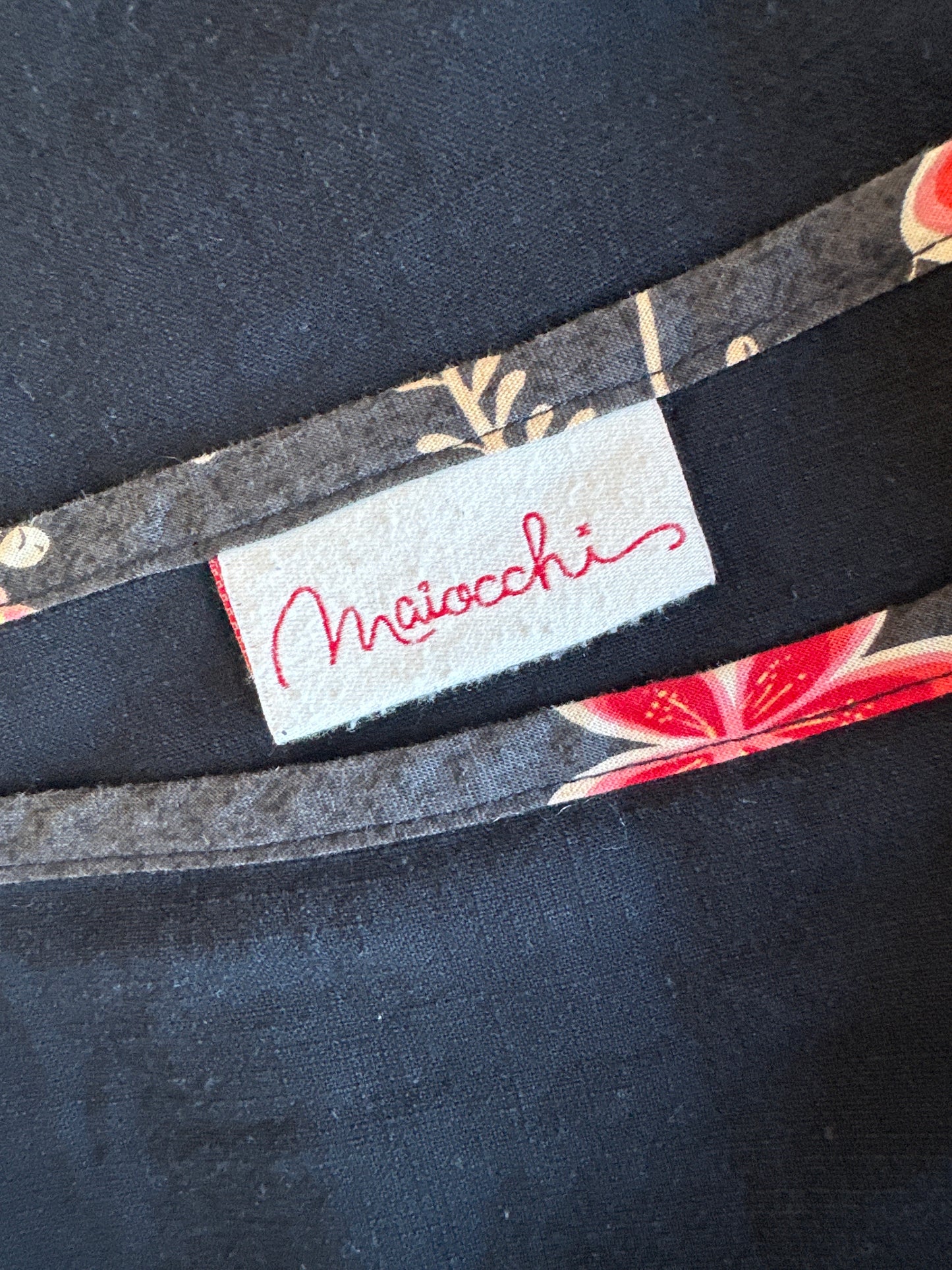MAIOCCHI | vintage 90's | skirt | size 10 | knee length | 100% cotton