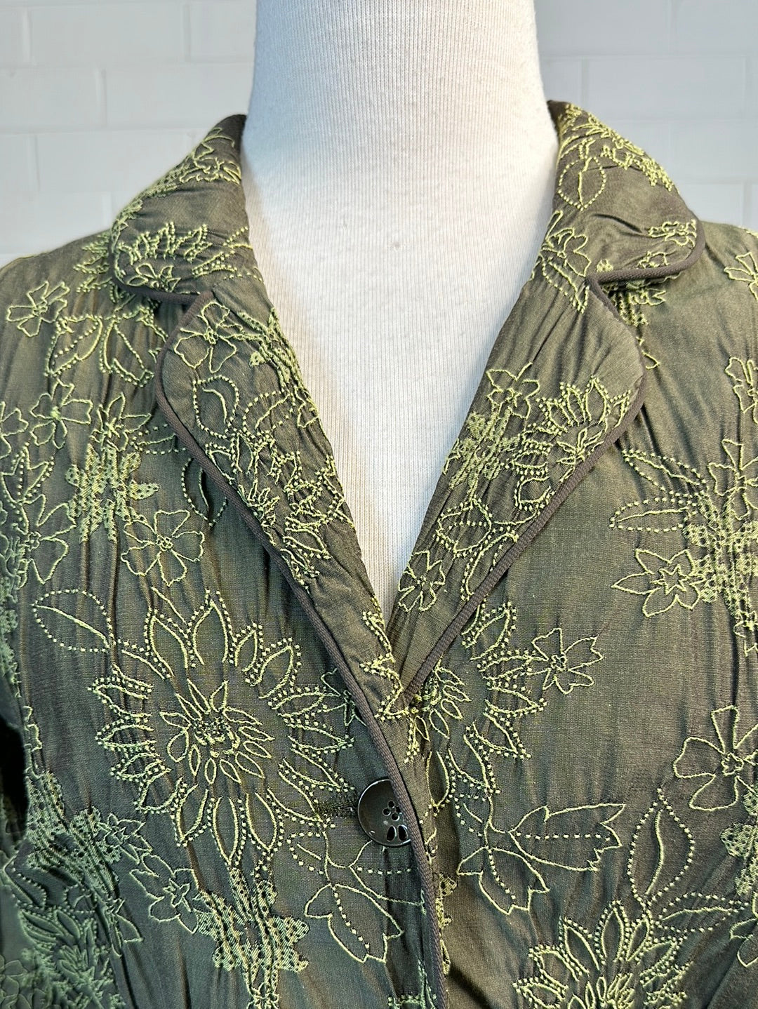 Lisa Barron | vintage 90's | jacket | size 12 | single breasted