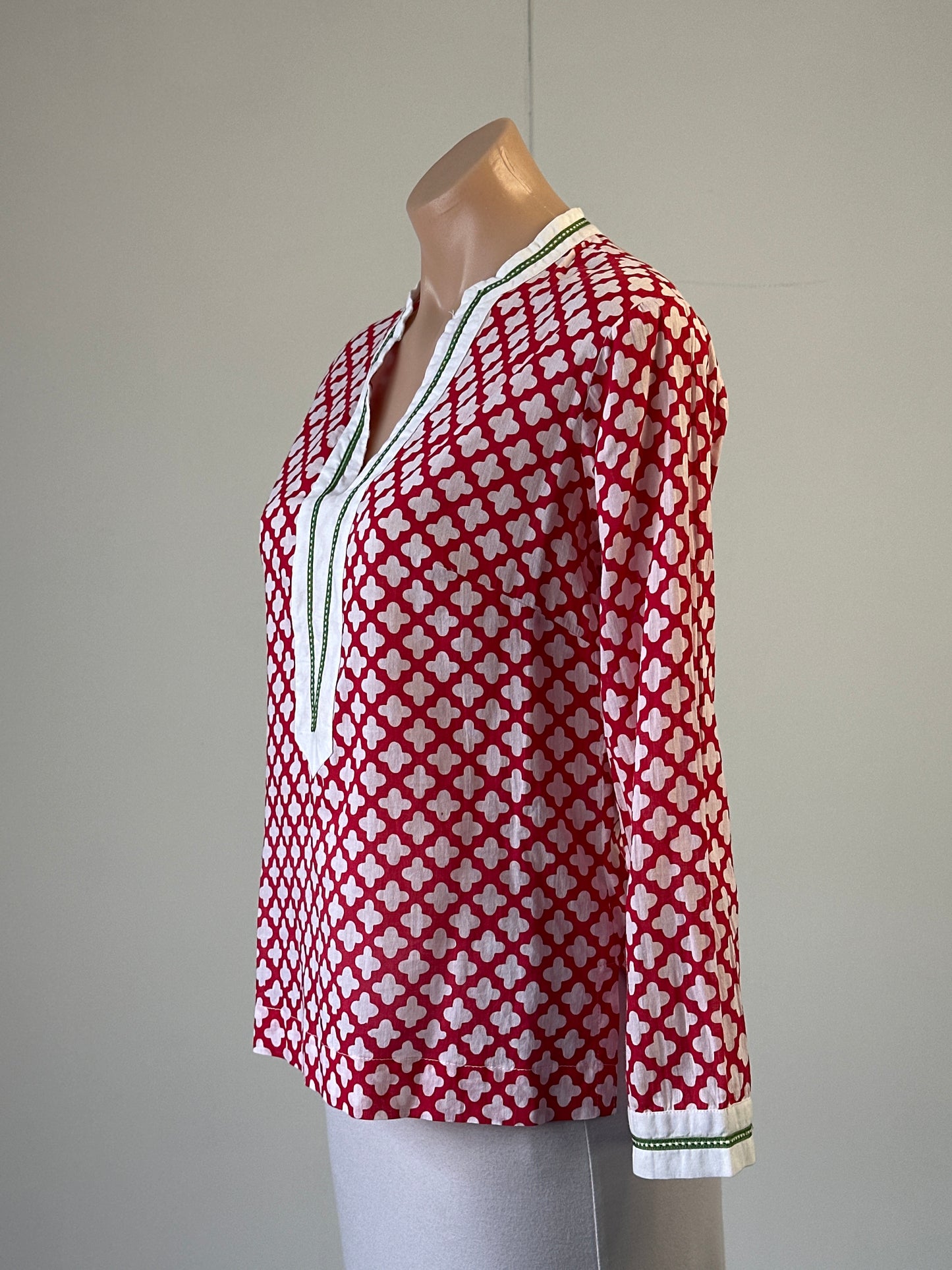 Boom Shankar | top | size 14 | three quarter sleeve | 100% cotton