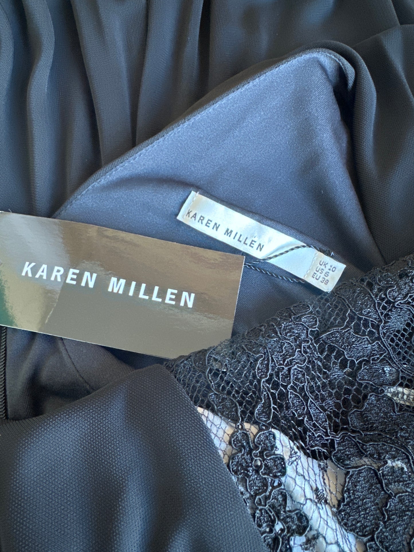 Karen Millen | UK | gown | size 10 | maxi length | new with tags