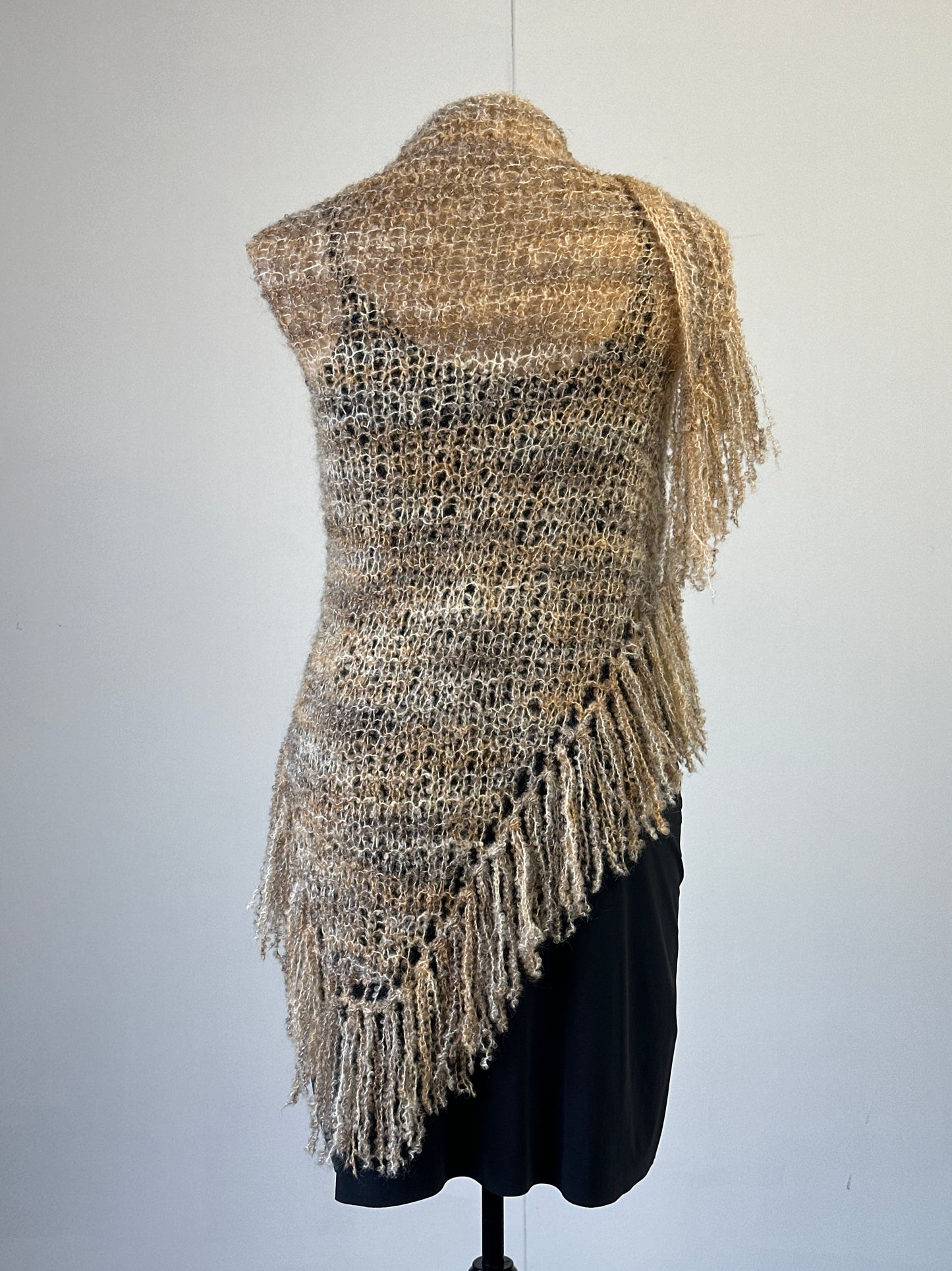 No label - handmade | shawl | one size | open front