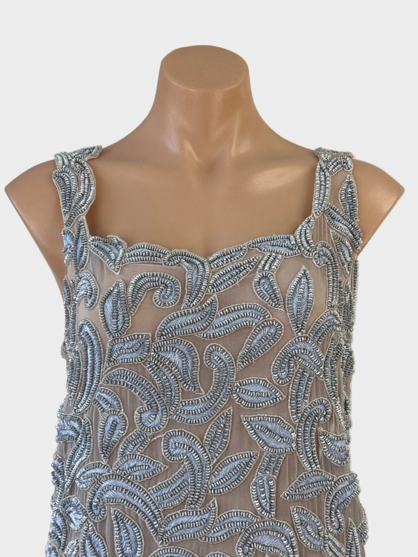 Françoise Esterházy | top | size 10 | sleeveless | 100% silk