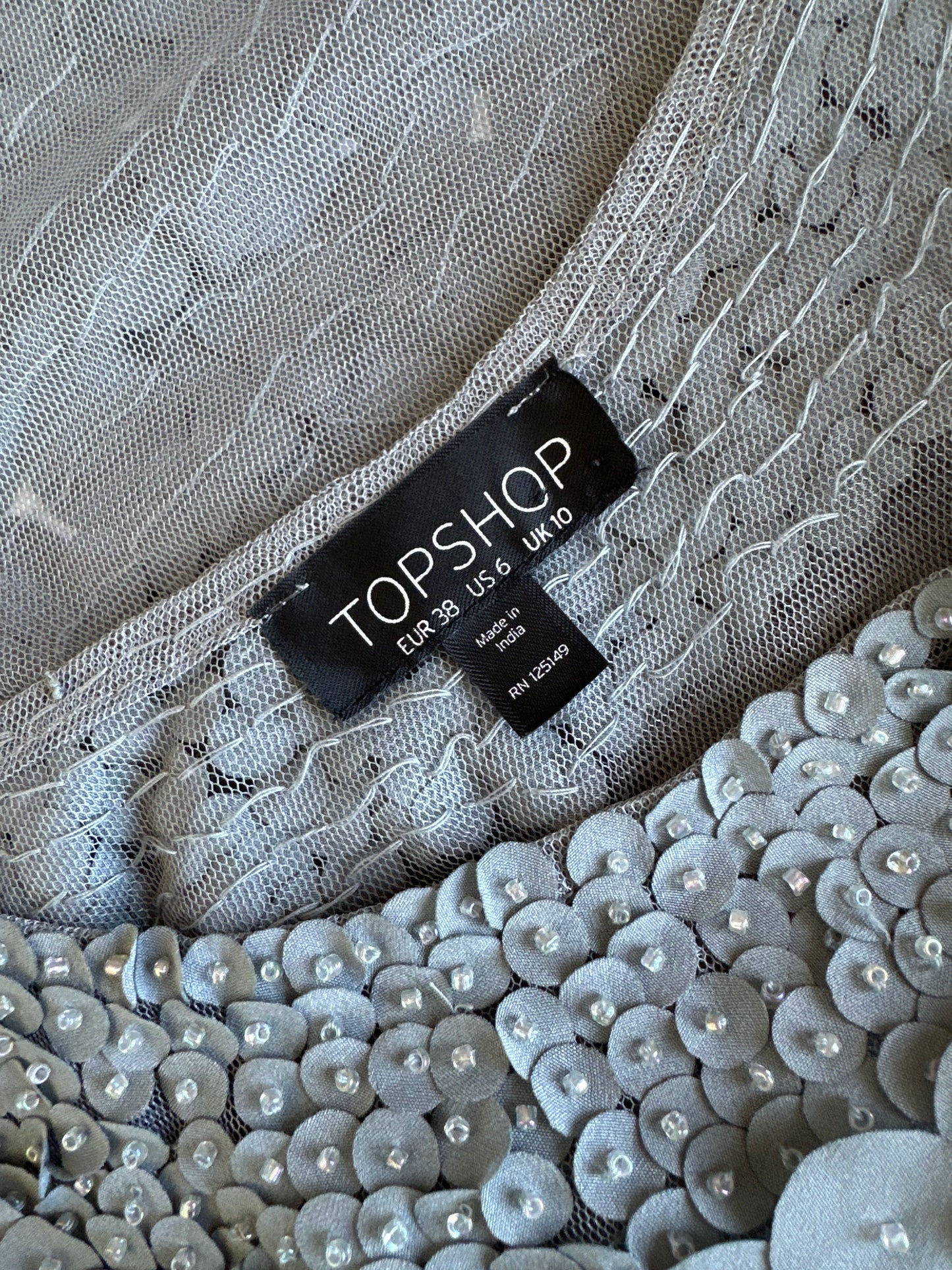 Topshop | top | size 10 | sleeveless