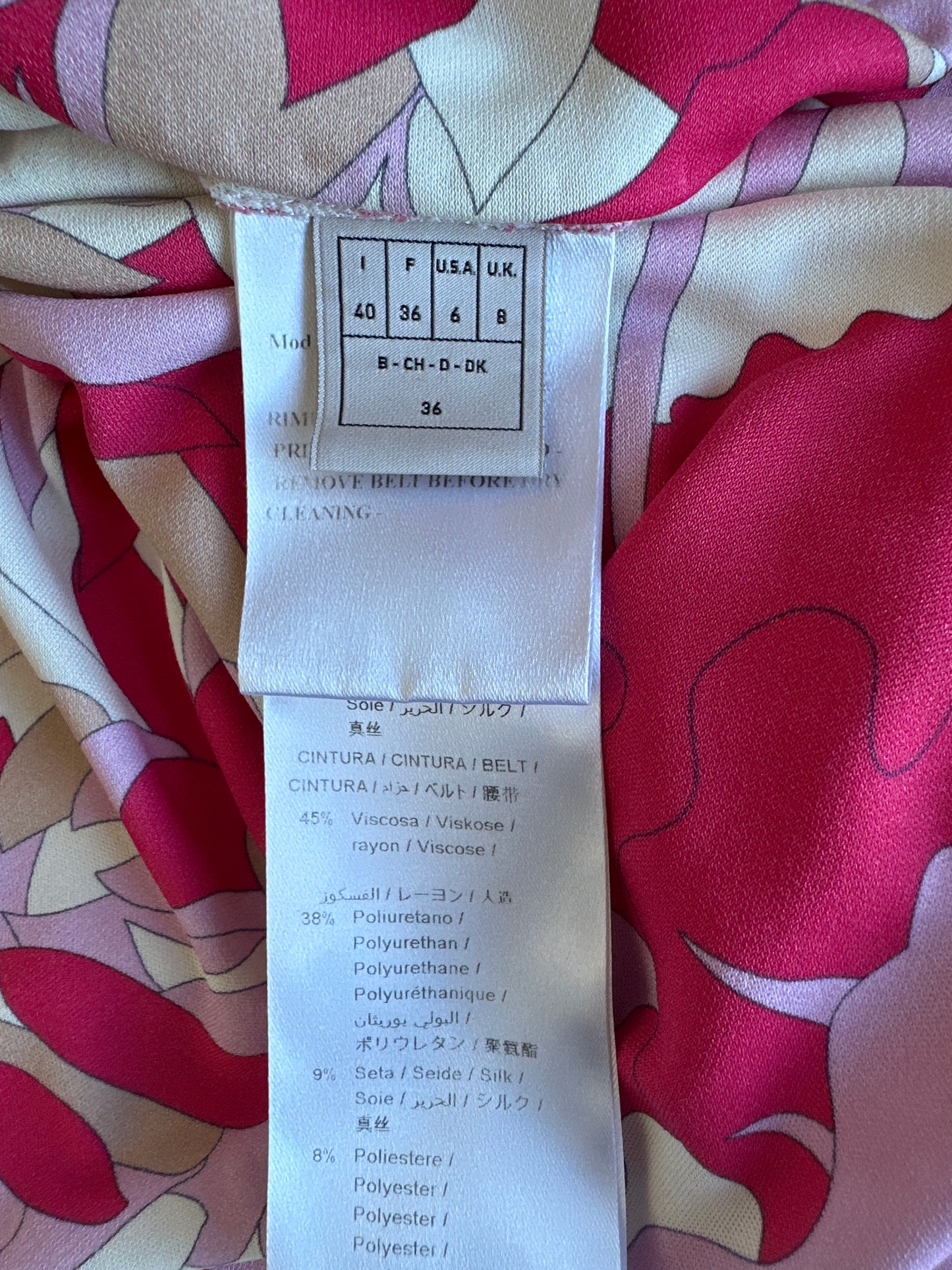 EMILIO PUCCI | Italy | dress | size 8 | knee length