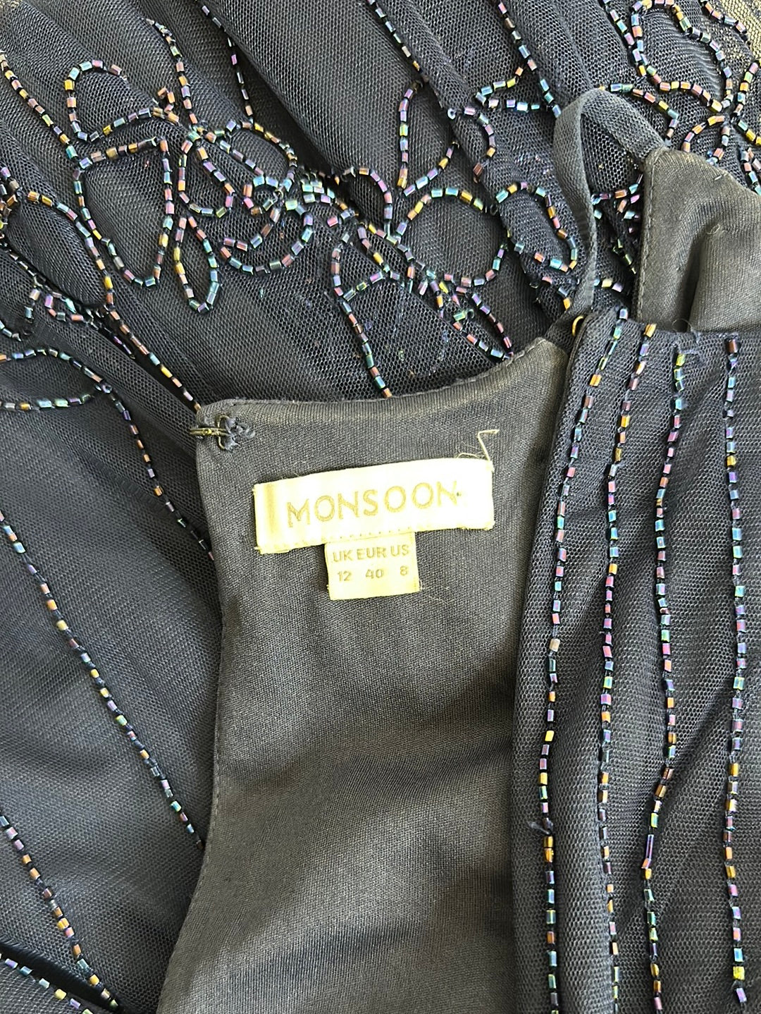 Monsoon | UK | gown | size 12 | maxi length