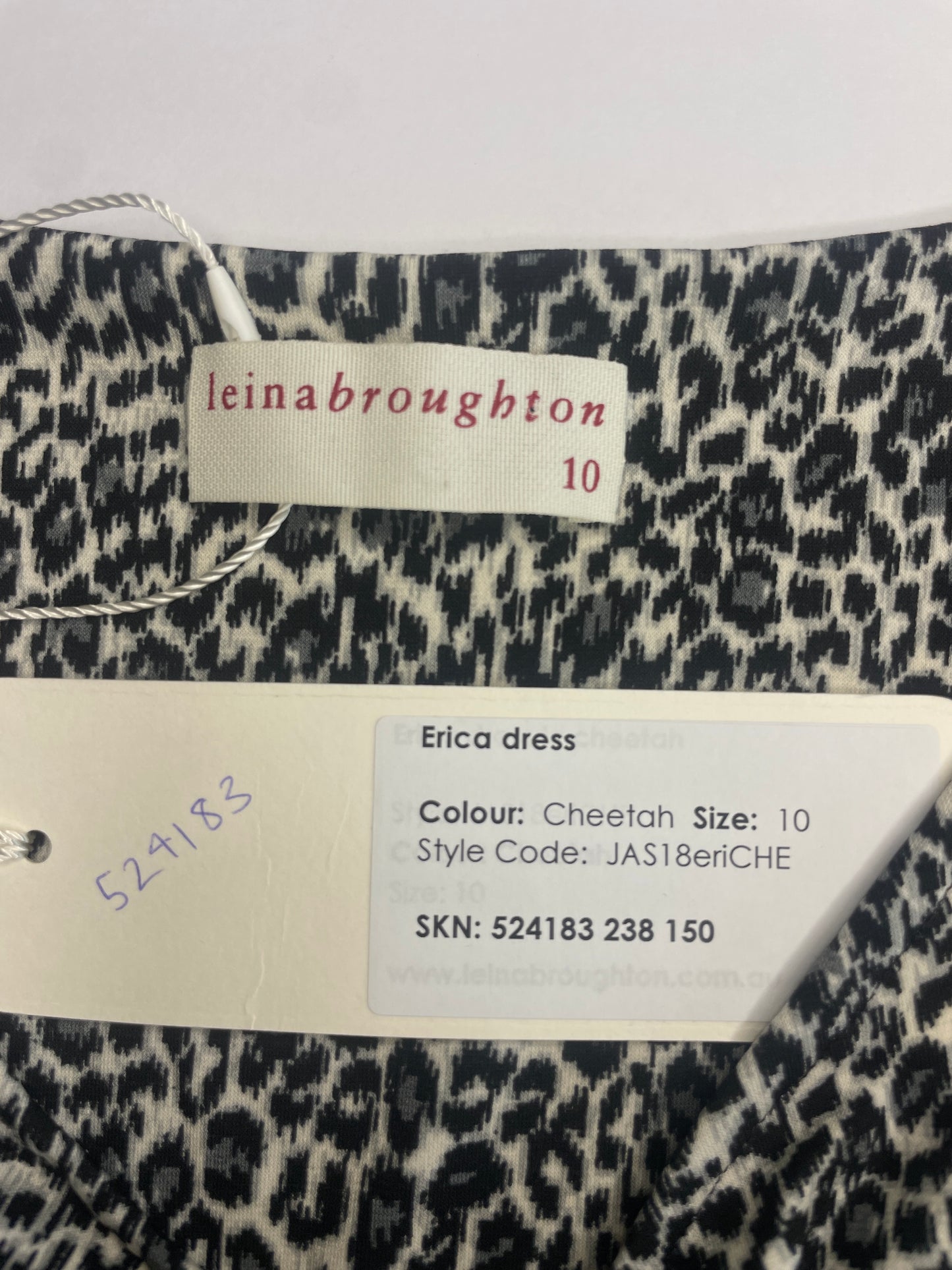 Leina Broughton | dress | size 10 | new with tags | midi length | made in Australia 🇦🇺
