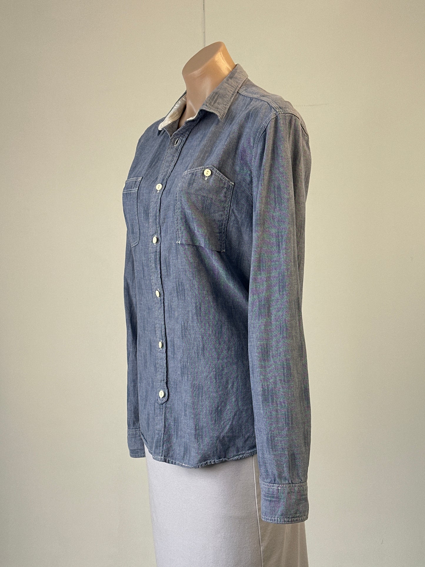 River Island | shirt | size 12 | long sleeve | 100% cotton