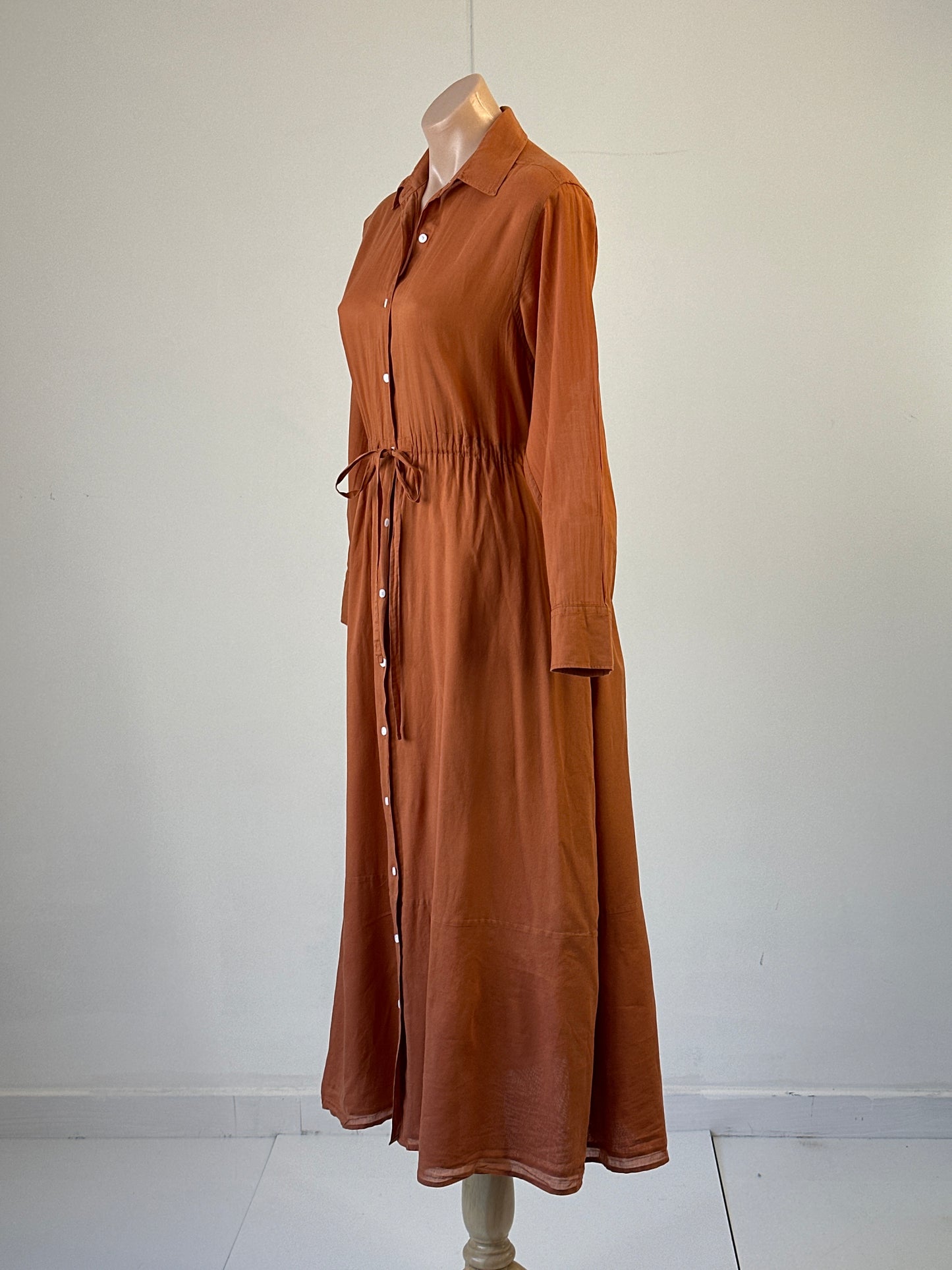 Jac + Jack | dress | size 6 | maxi length | 100% cotton