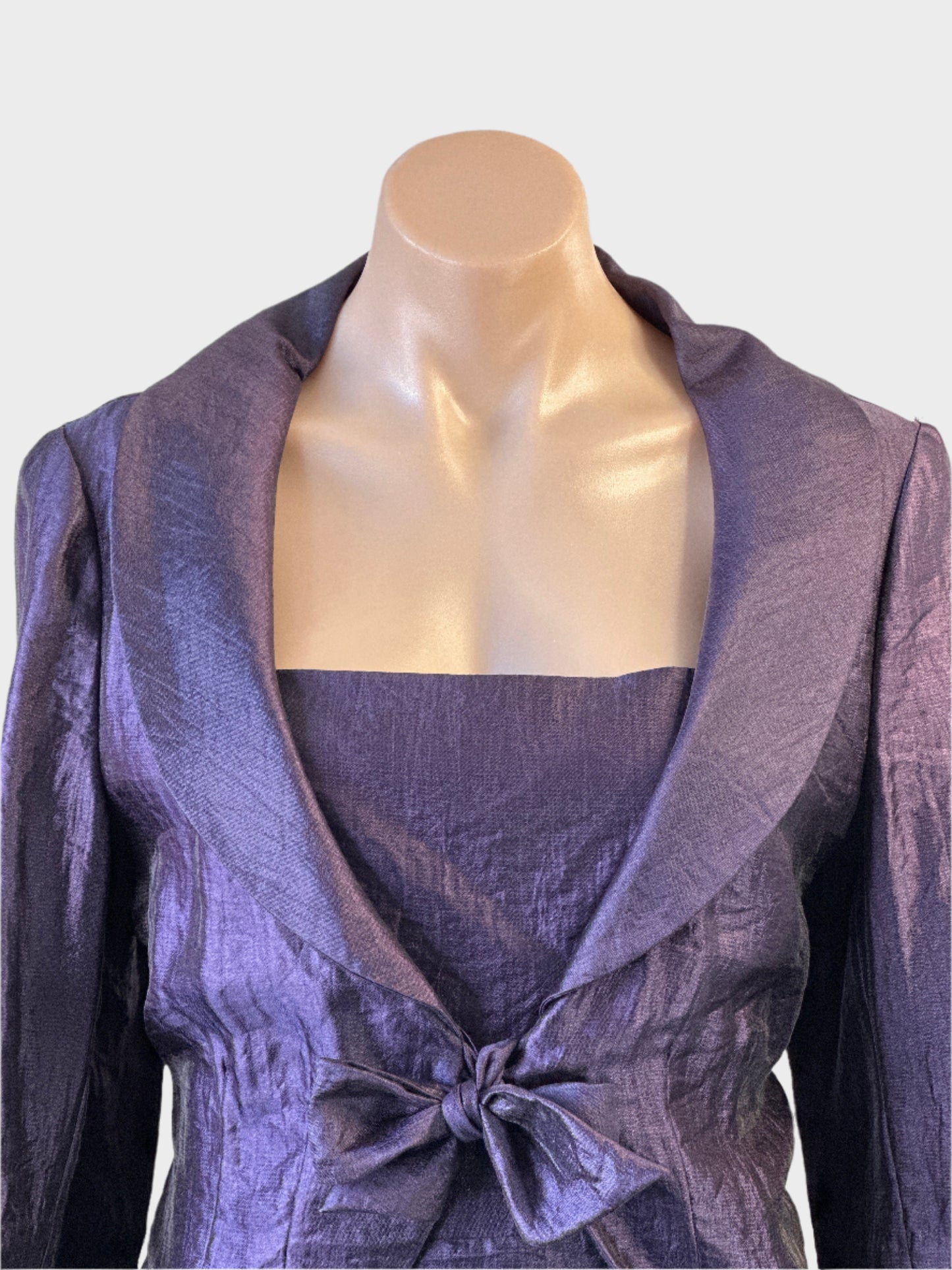 Queenspark | dress & jacket set | size 12 | midi length