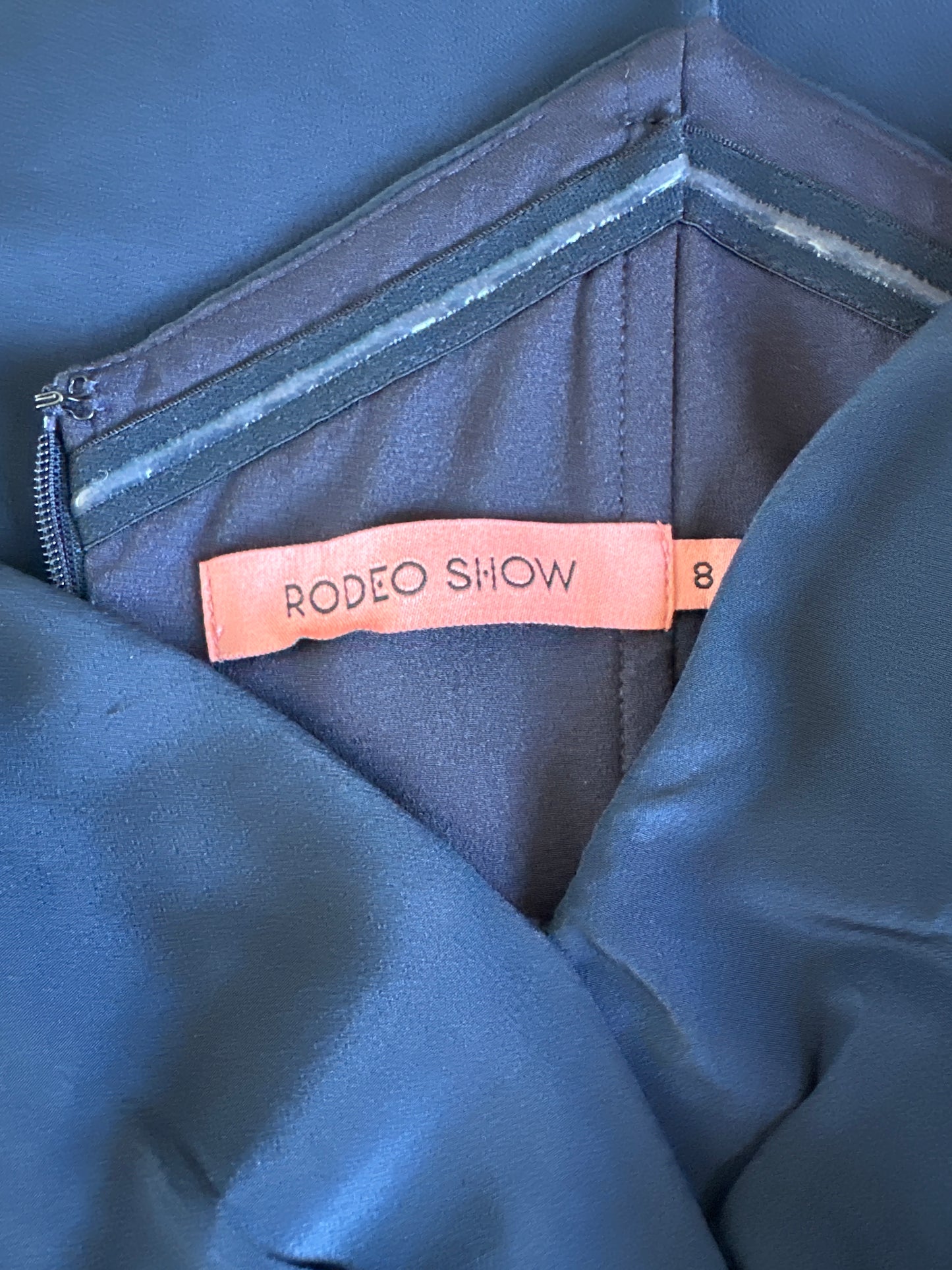 Rodeo Show | dress | size 8 | midi length | 100% silk