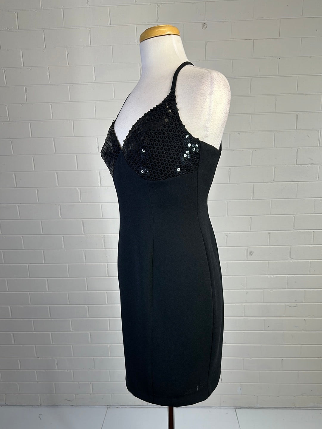 Cue | vintage 80's | dress | size 12 | knee length | made in Australia 🇦🇺
