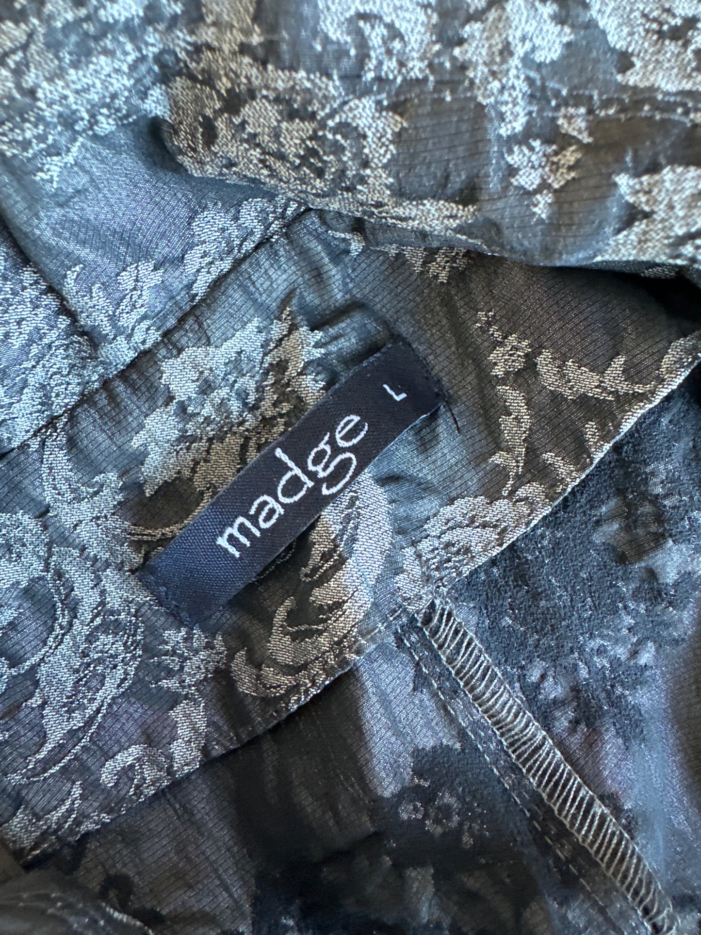 Madge | New Zealand | vintage 90's | skirt & jacket set | size 14 | midi length | made in New Zealand