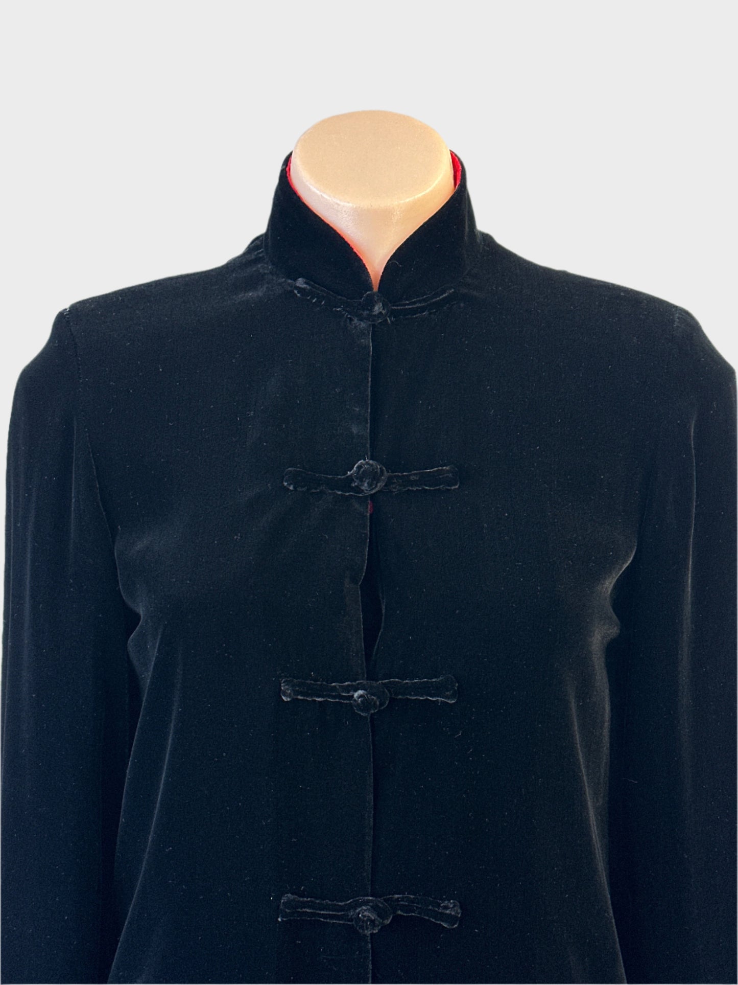No label | jacket | size 10 | Chinese button front
