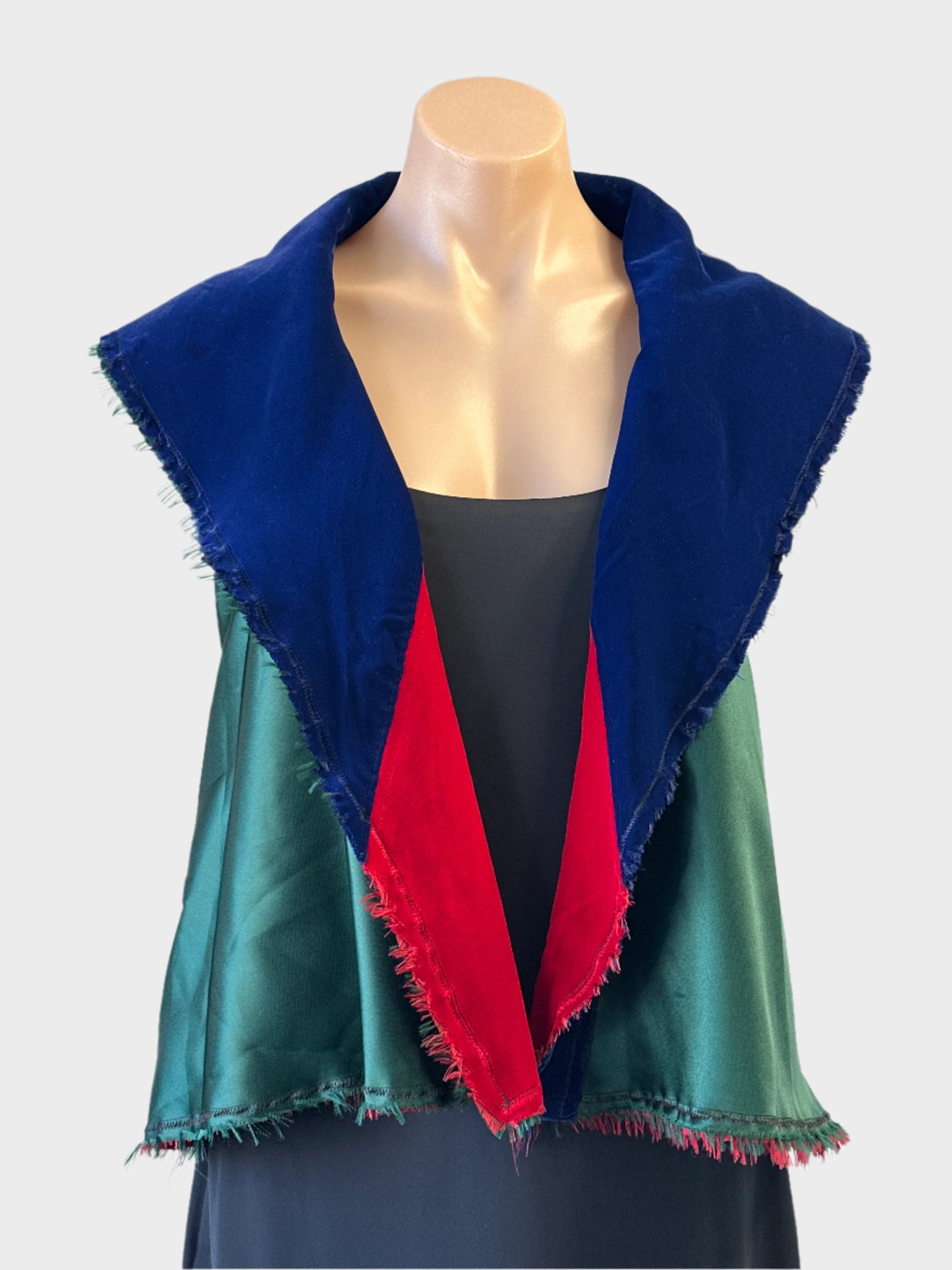 No Ru Ye Lo | vest | one size | open front | upcycled and handmade in Australia 🇦🇺