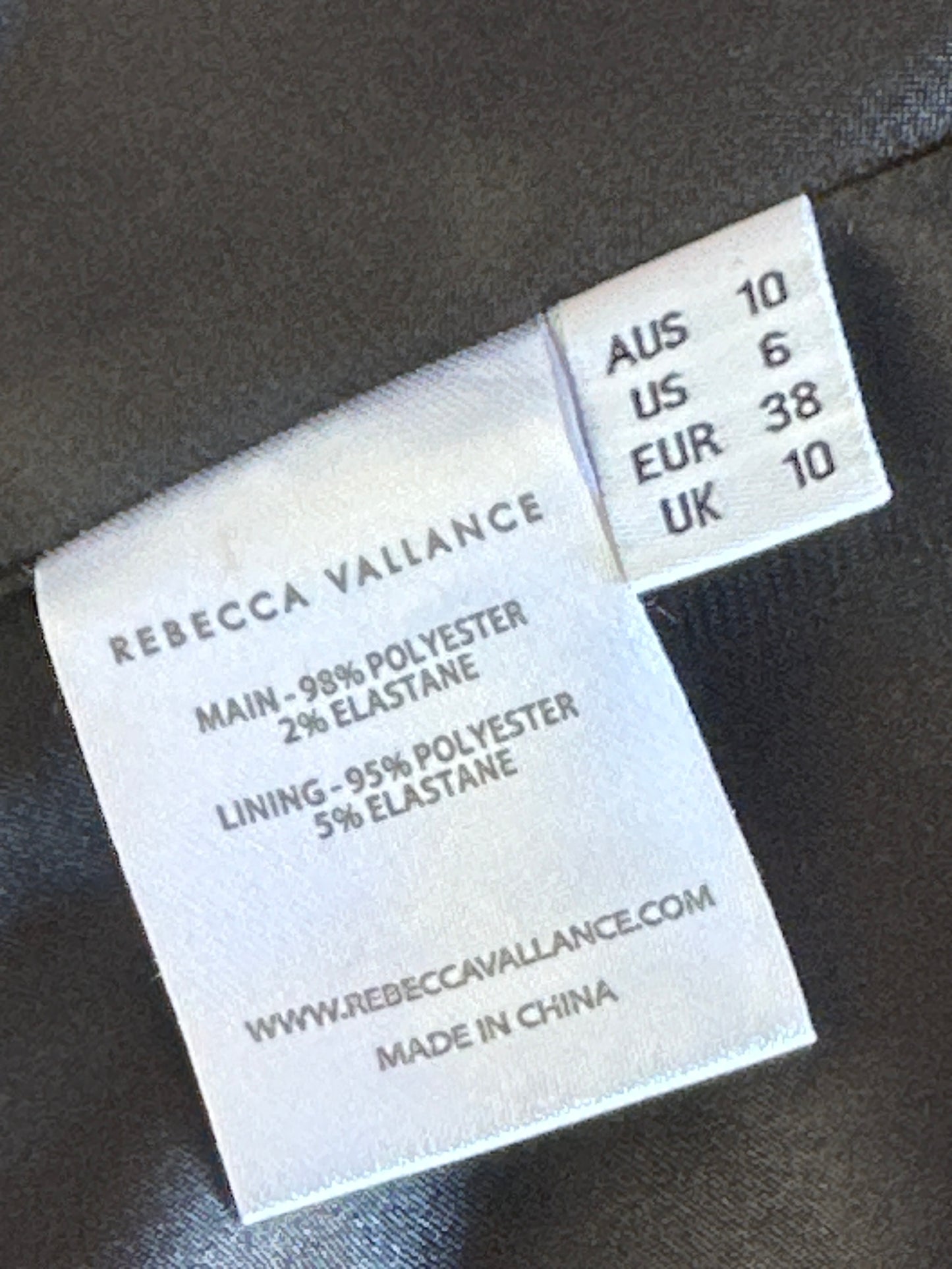 Rebecca Vallance | dress | size 10 | midi length