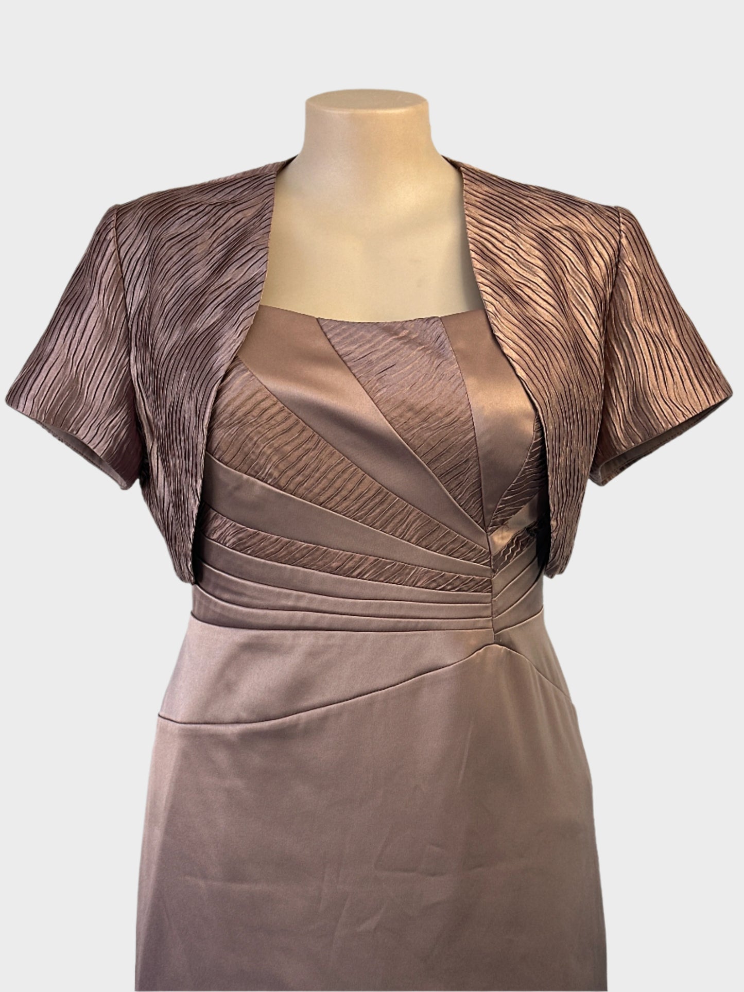 Laura K | dress & jacket set | size 16 | midi length | made in Australia 🇦🇺