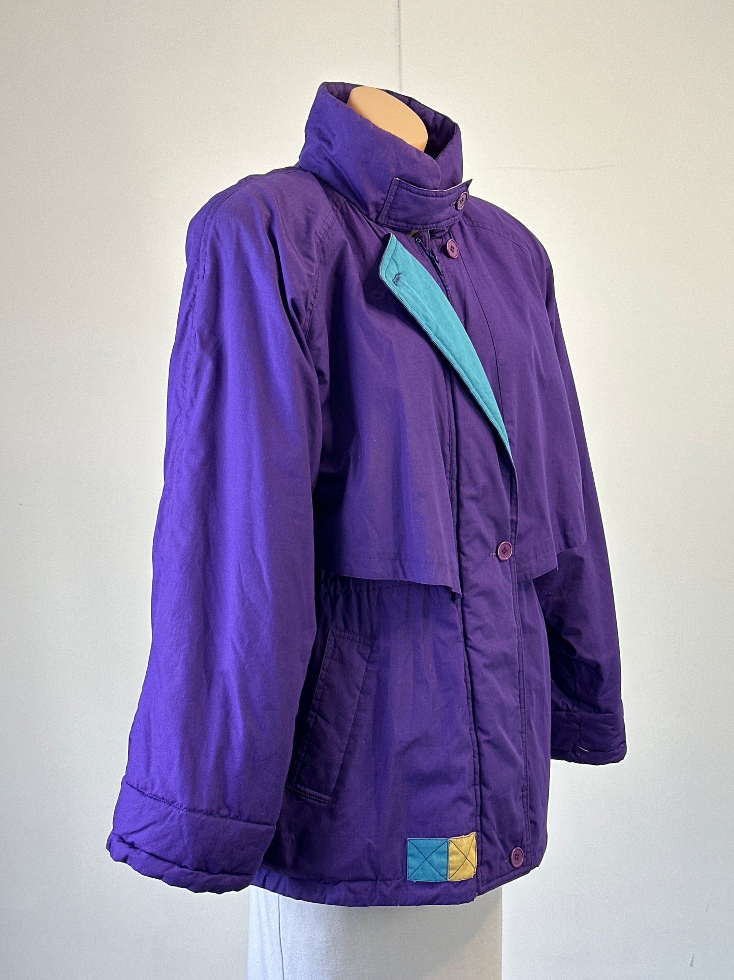 Virgo Model Melbourne | vintage 80's | coat | size 12 | zip front