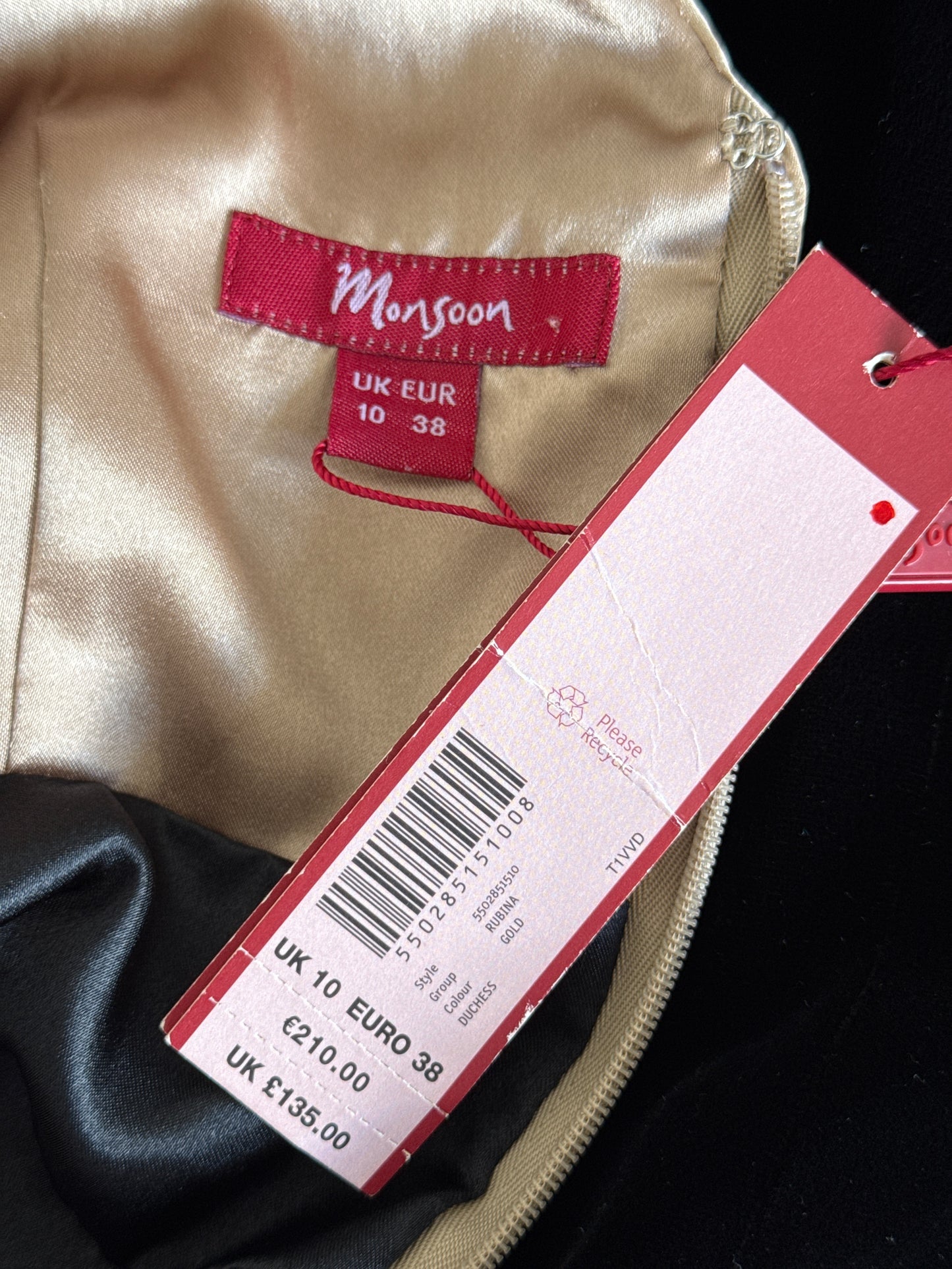 Monsoon | UK | dress | size 10 | knee length | new with tags
