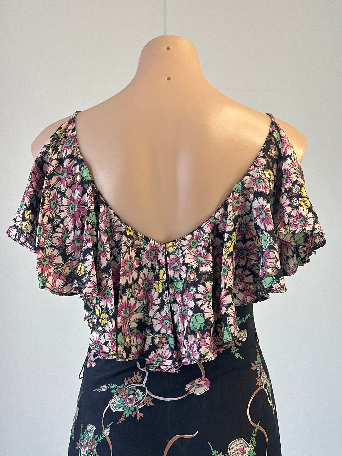 Binny | dress | size 8 | maxi length | 100% silk