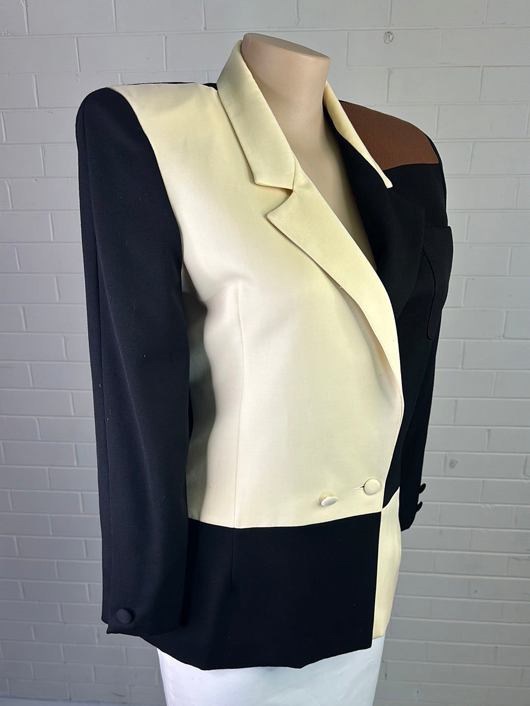 Danielle | vintage 80's | jacket | size 14 | double breasted | 100% wool | made in Australia ๐ฆ๐บ