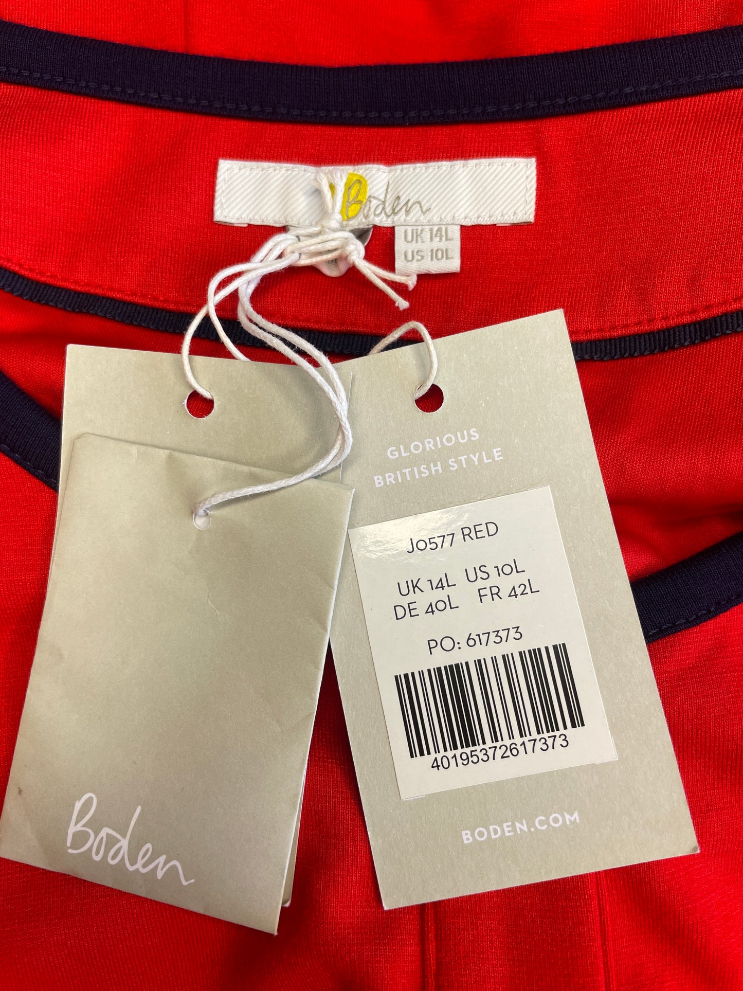 Boden | UK | dress | size 14 | midi length | new with tags