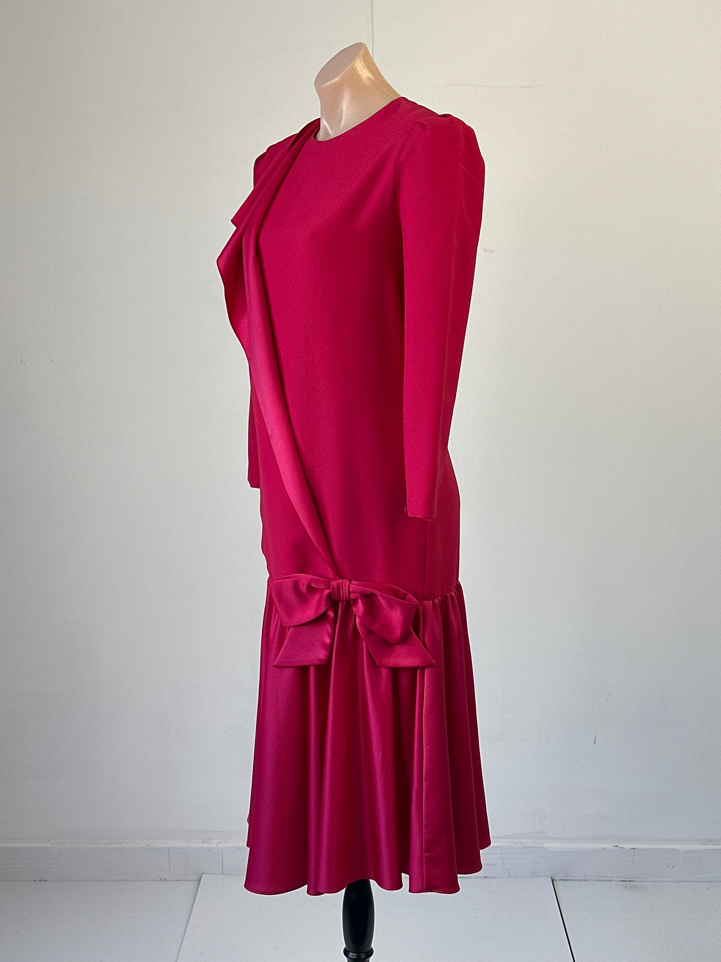 Ninette | vintage 80's | dress | size 12 | midi length