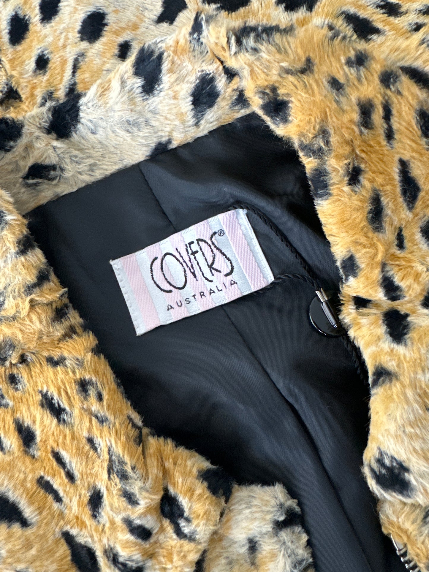 Covers | vintage 90's | coat | size 8 | zip front