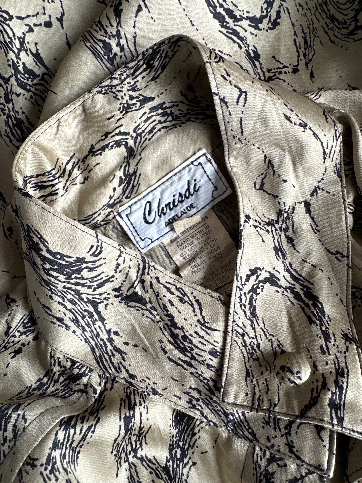 Chrisdi Adelaide | vintage 80's | shirt | size 12 | three quarter sleeve