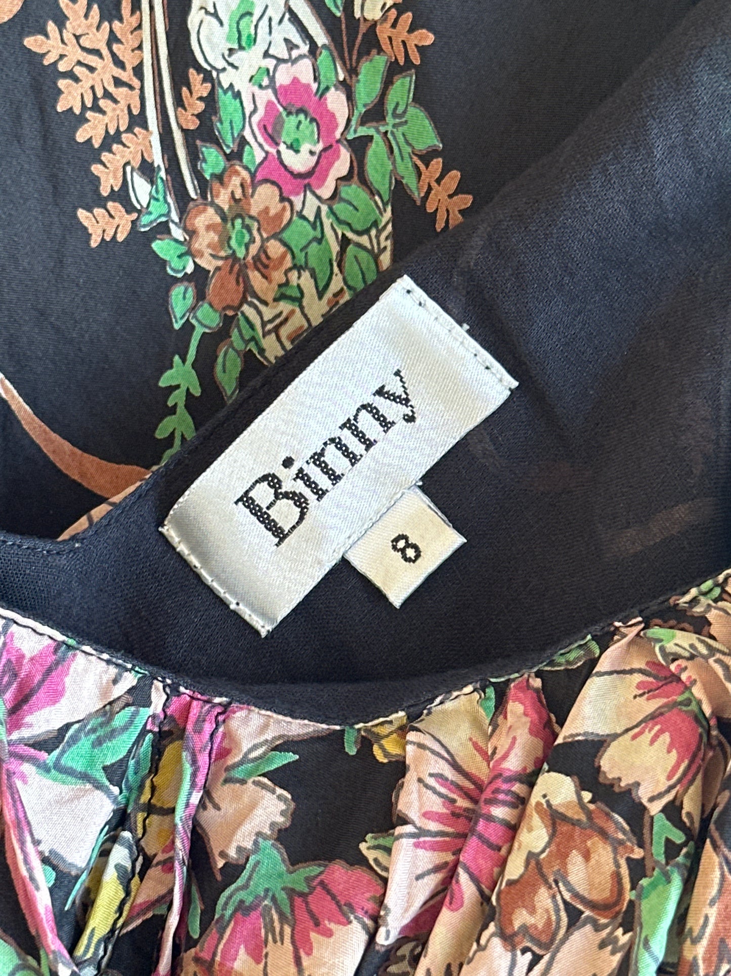 Binny | dress | size 8 | maxi length | 100% silk