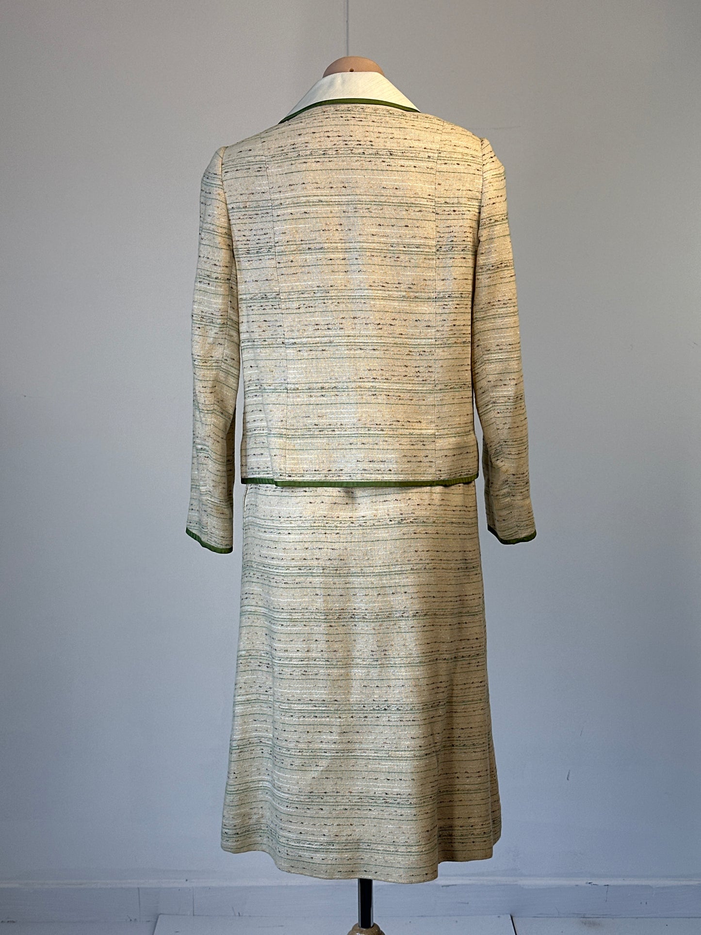 Benson Landes | England | vintage 60's | skirt & jacket set | size 6 | knee length