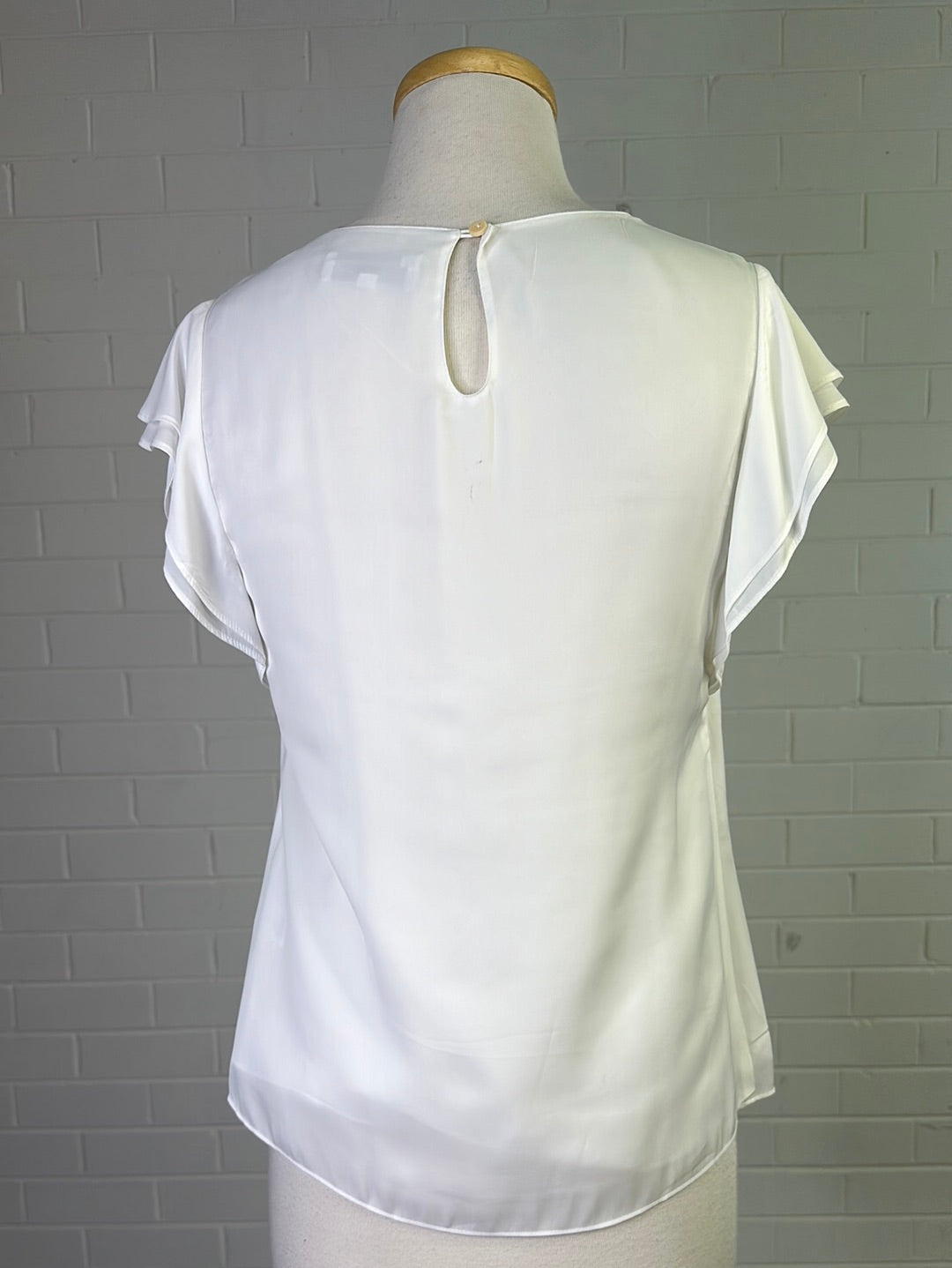 Veronika Maine | top | size 6 | cap sleeve | made in Australia ๐ฆ๐บ