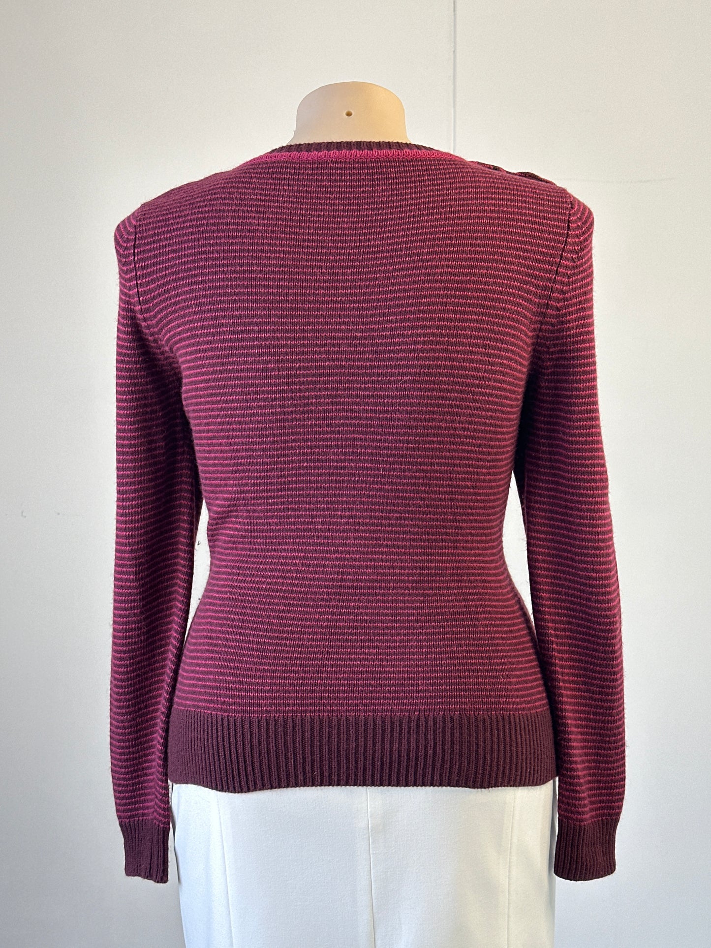Jigsaw | UK | sweater | size 12 | scoop neck